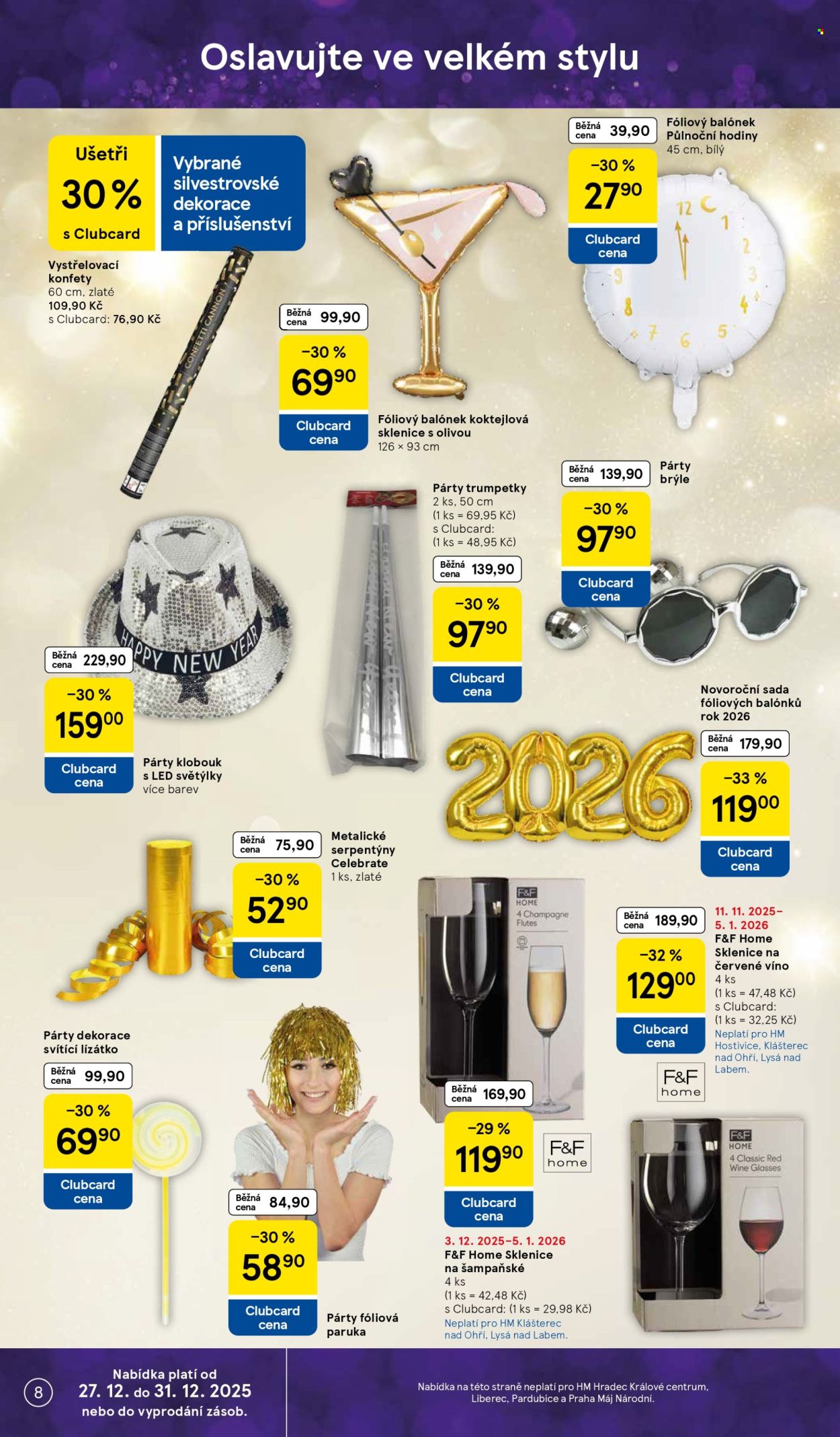 Leták TESCO - 27.12.2025 - 31.12.2025. Strana 8
