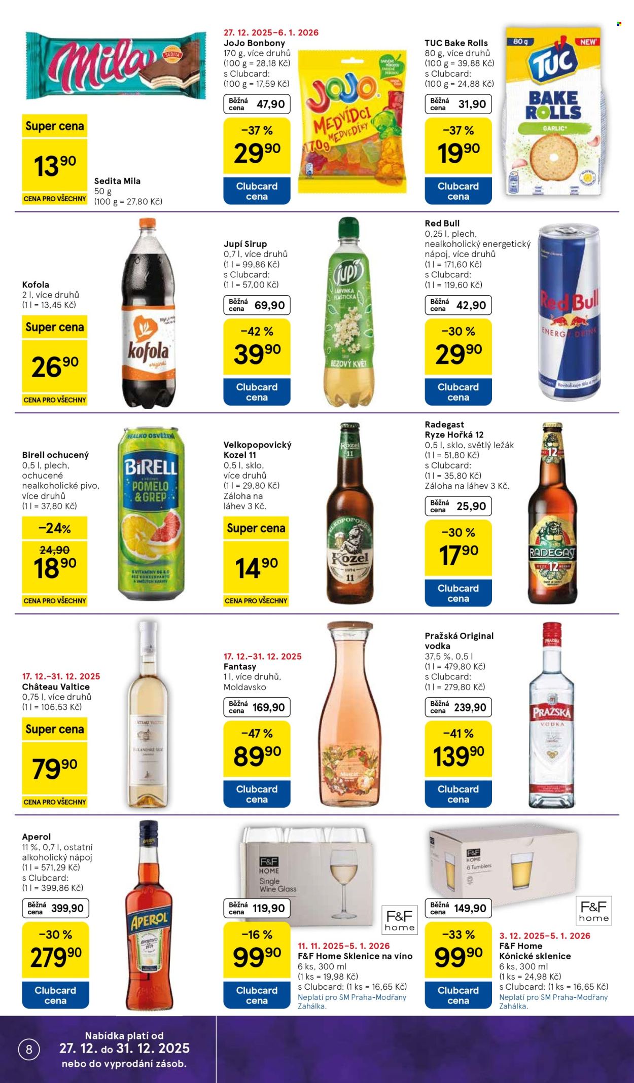 Leták TESCO supermarket - 27.12.2025 - 31.12.2025. Strana 8