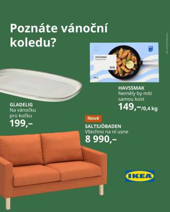 Leták IKEA.