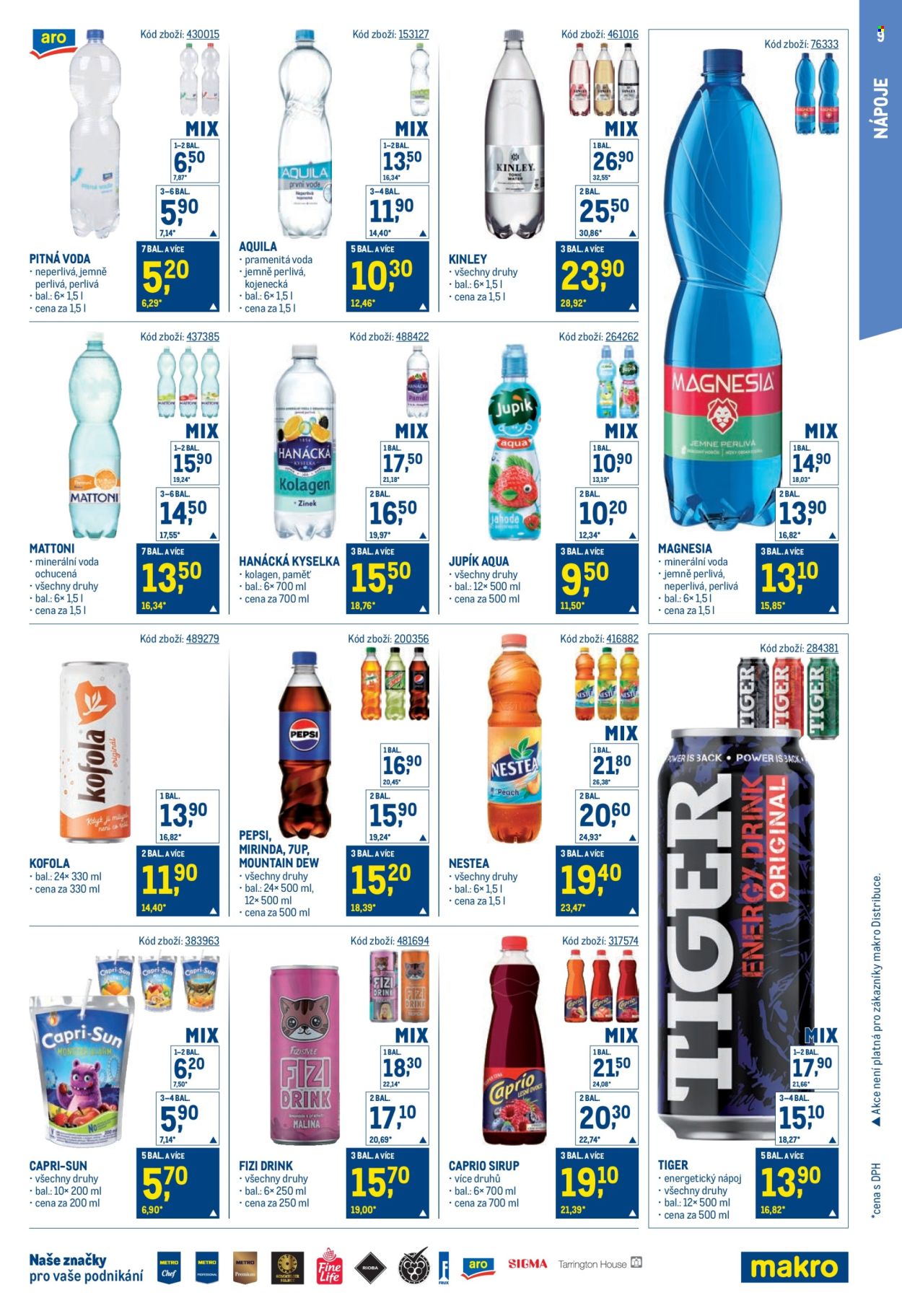Leták MAKRO - 2.1.2026 - 13.1.2026. Strana 9