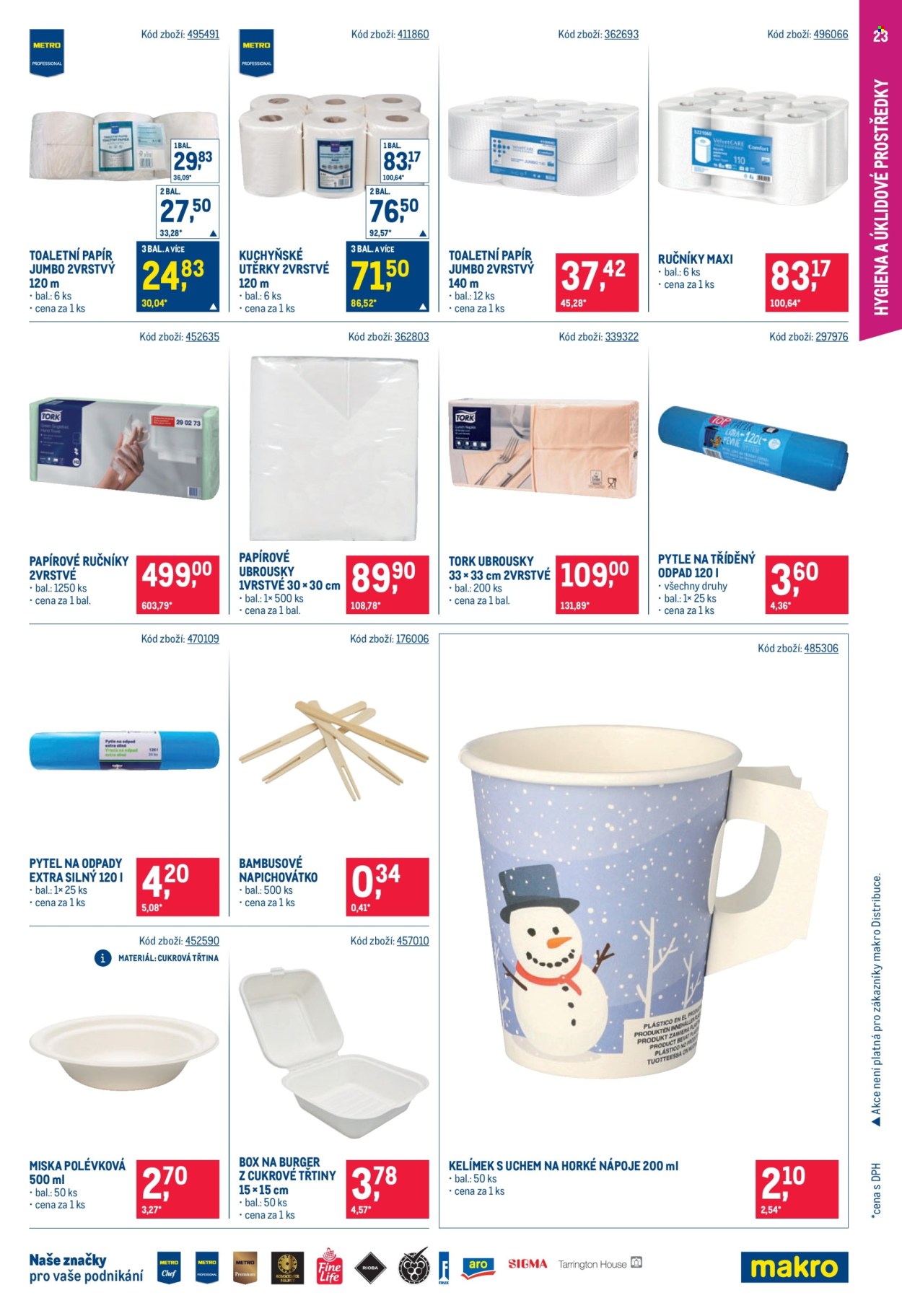 Leták MAKRO - 2.1.2026 - 13.1.2026. Strana 23