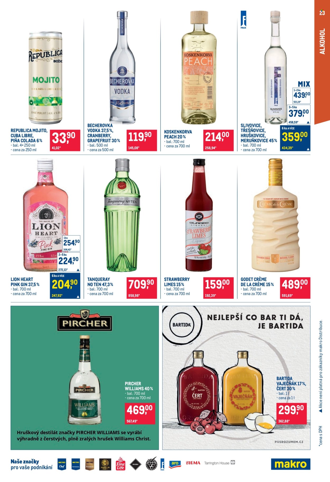 Leták MAKRO - 2.1.2026 - 13.1.2026. Strana 23