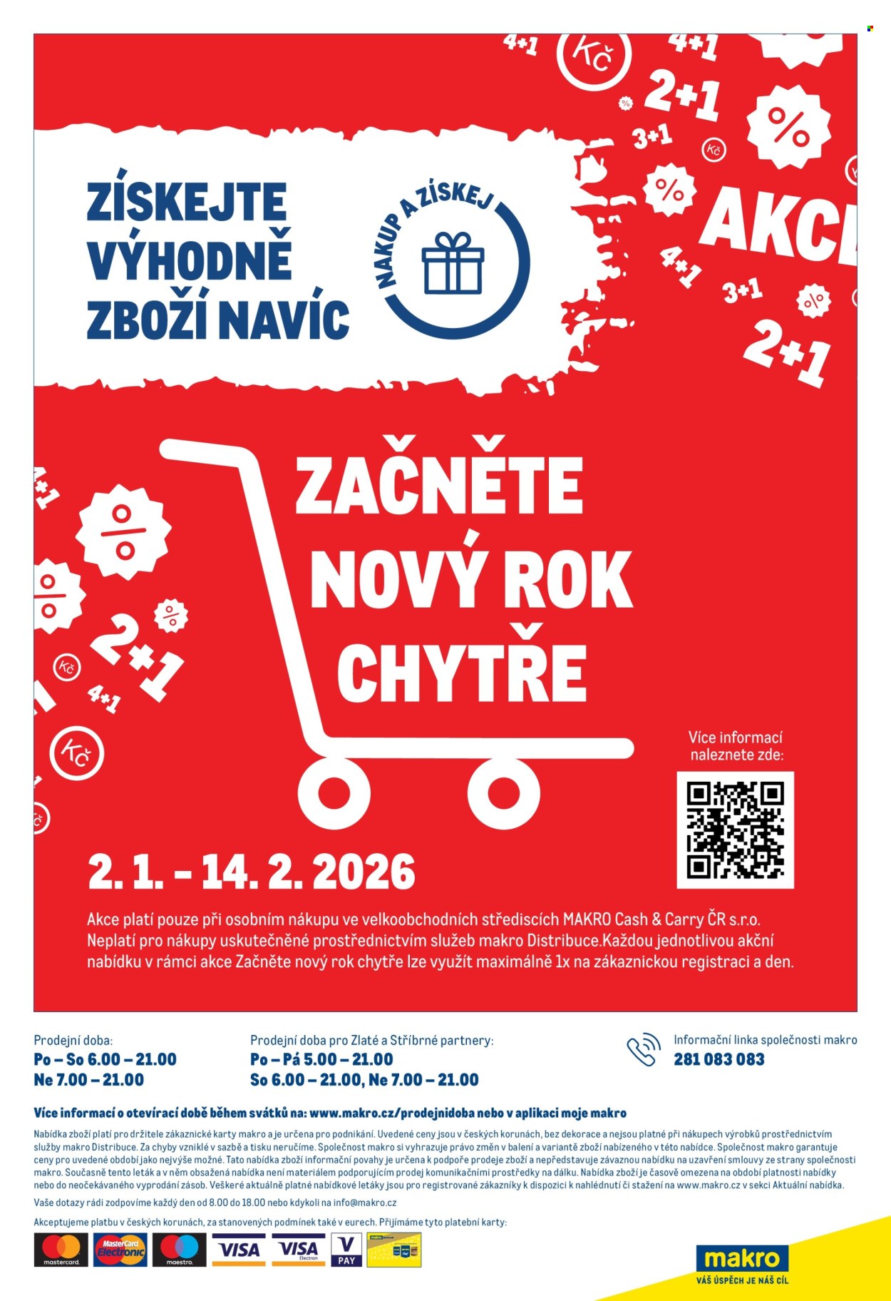 Leták MAKRO - 2.1.2026 - 13.1.2026. Strana 28