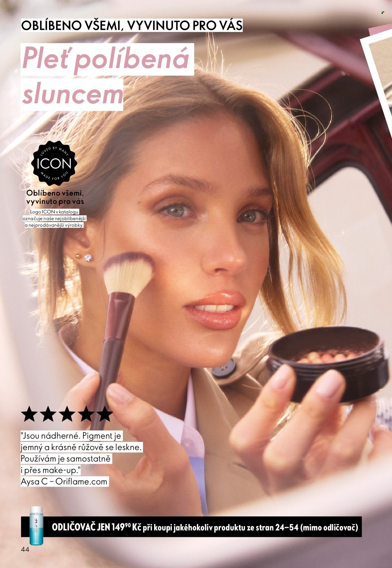 Leták ORIFLAME - 30.12.2025 - 20.1.2026. Strana 44