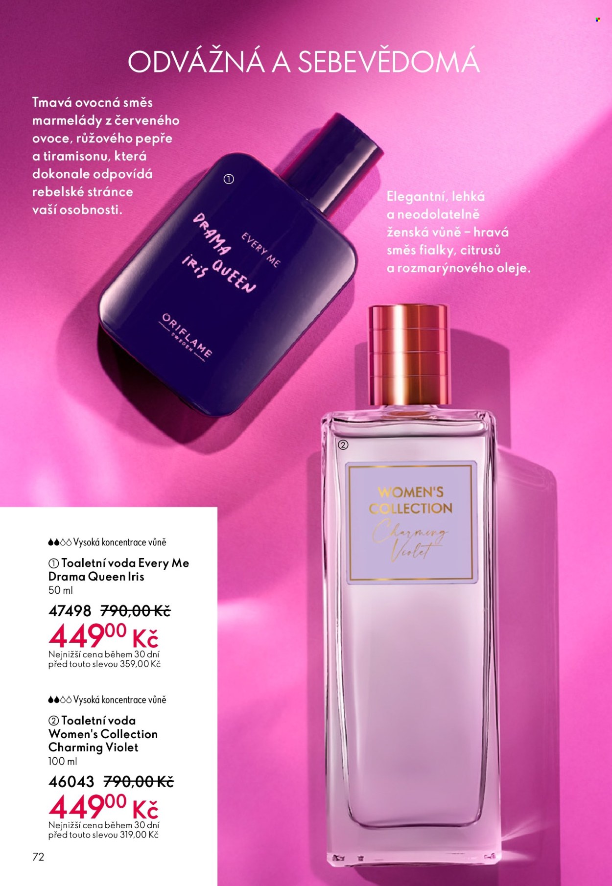 Leták ORIFLAME - 30.12.2025 - 20.1.2026. Strana 72