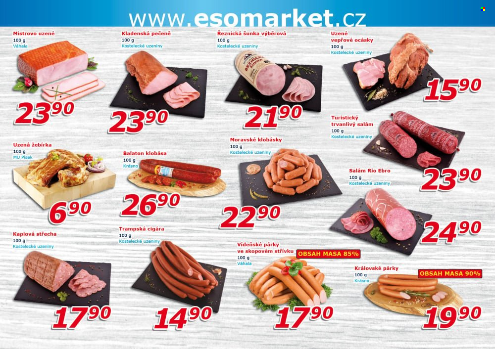 Leták ESO MARKET - 2.1.2026 - 11.1.2026. Strana 2