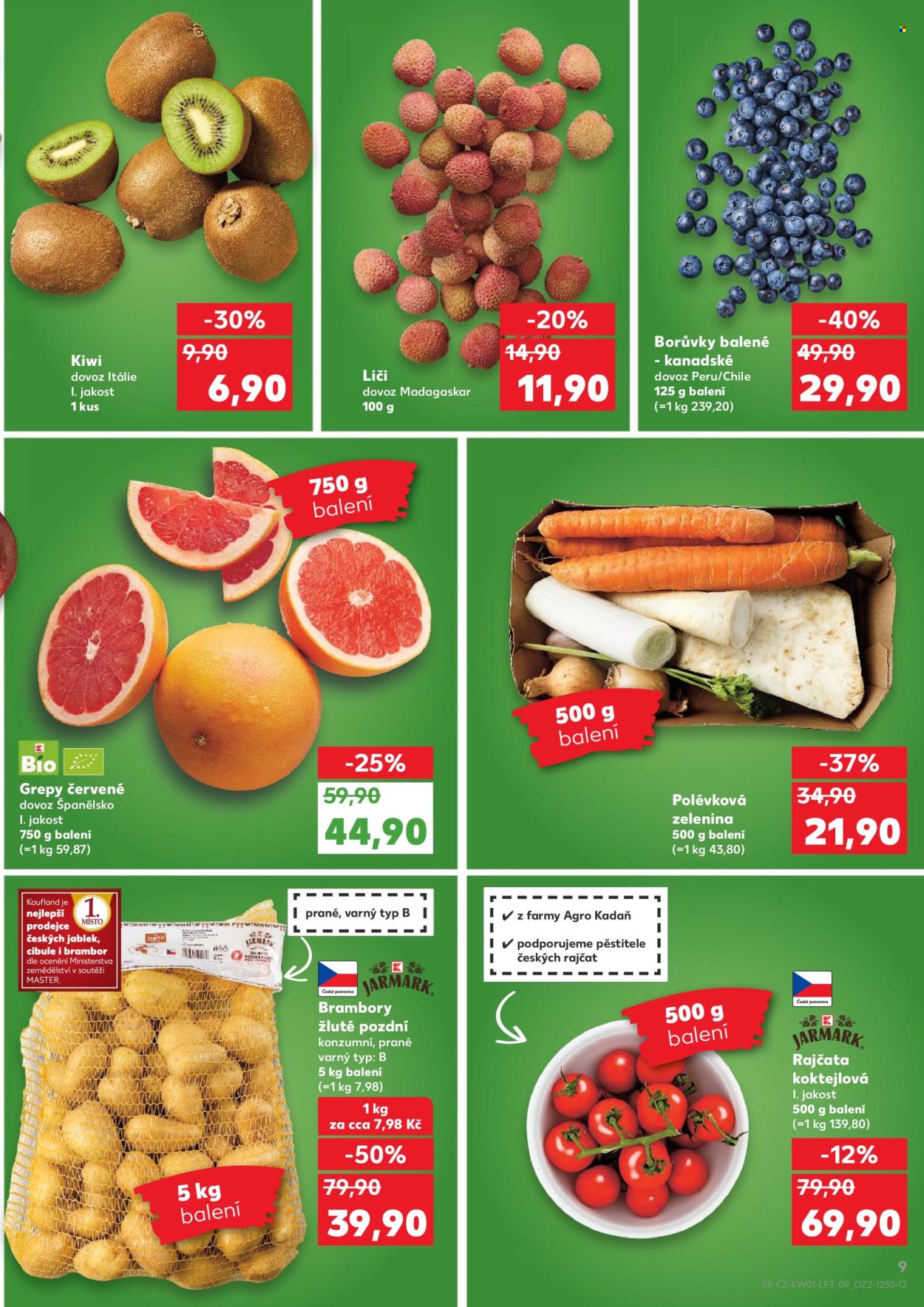 Leták Kaufland - 2.1.2026 - 6.1.2026. Strana 9