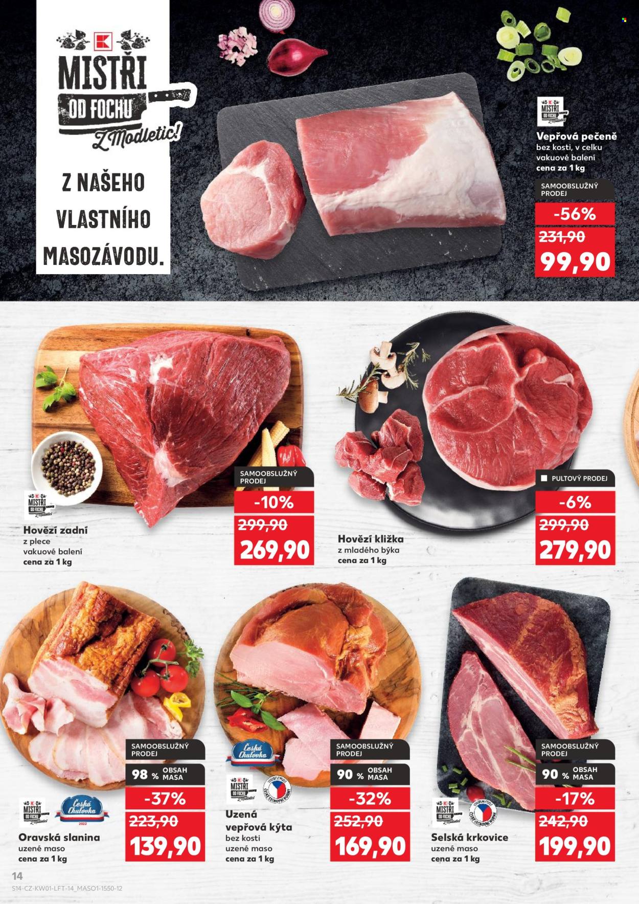 Leták Kaufland - 2.1.2026 - 6.1.2026. Strana 14