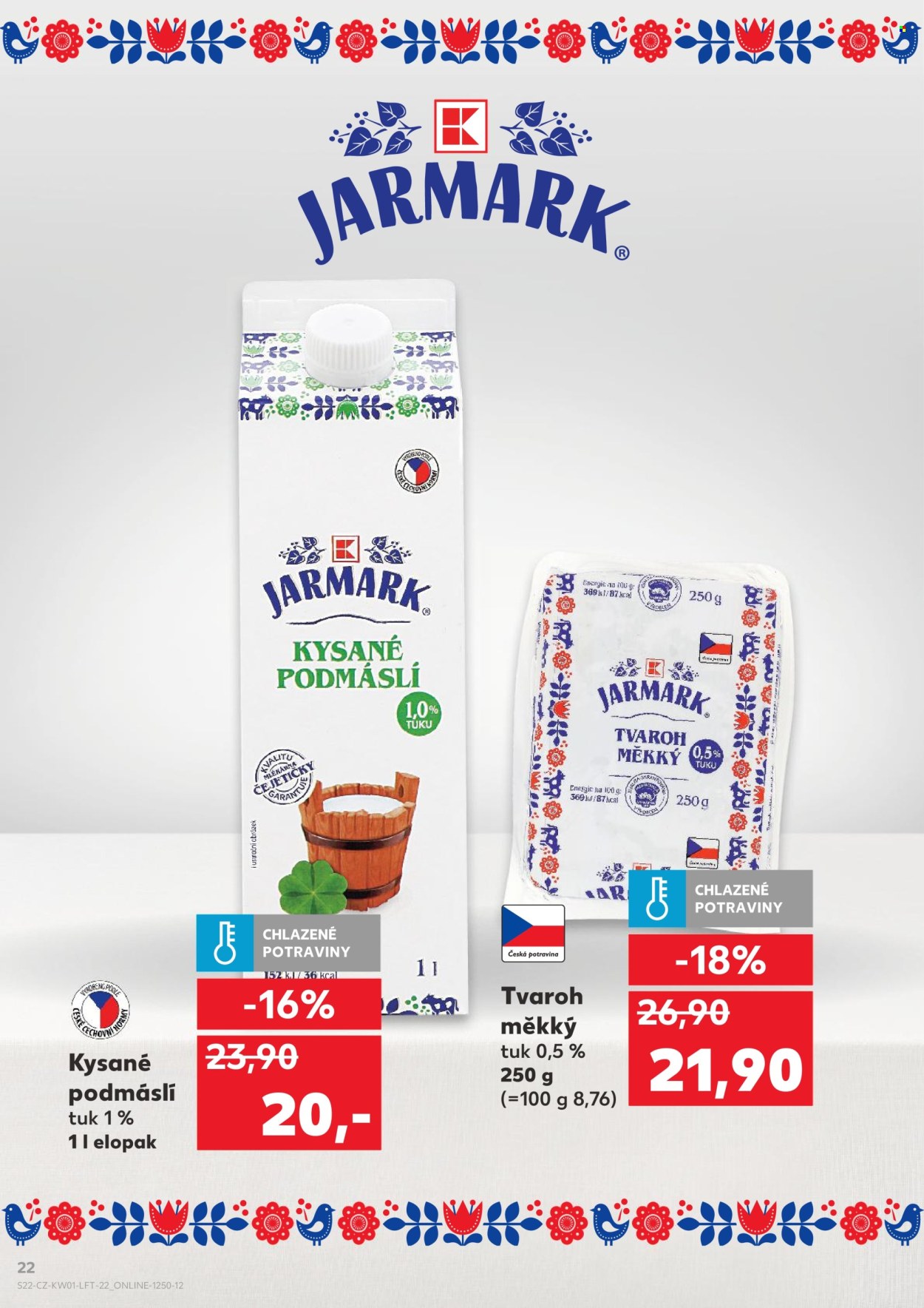 Leták Kaufland - 2.1.2026 - 6.1.2026. Strana 22