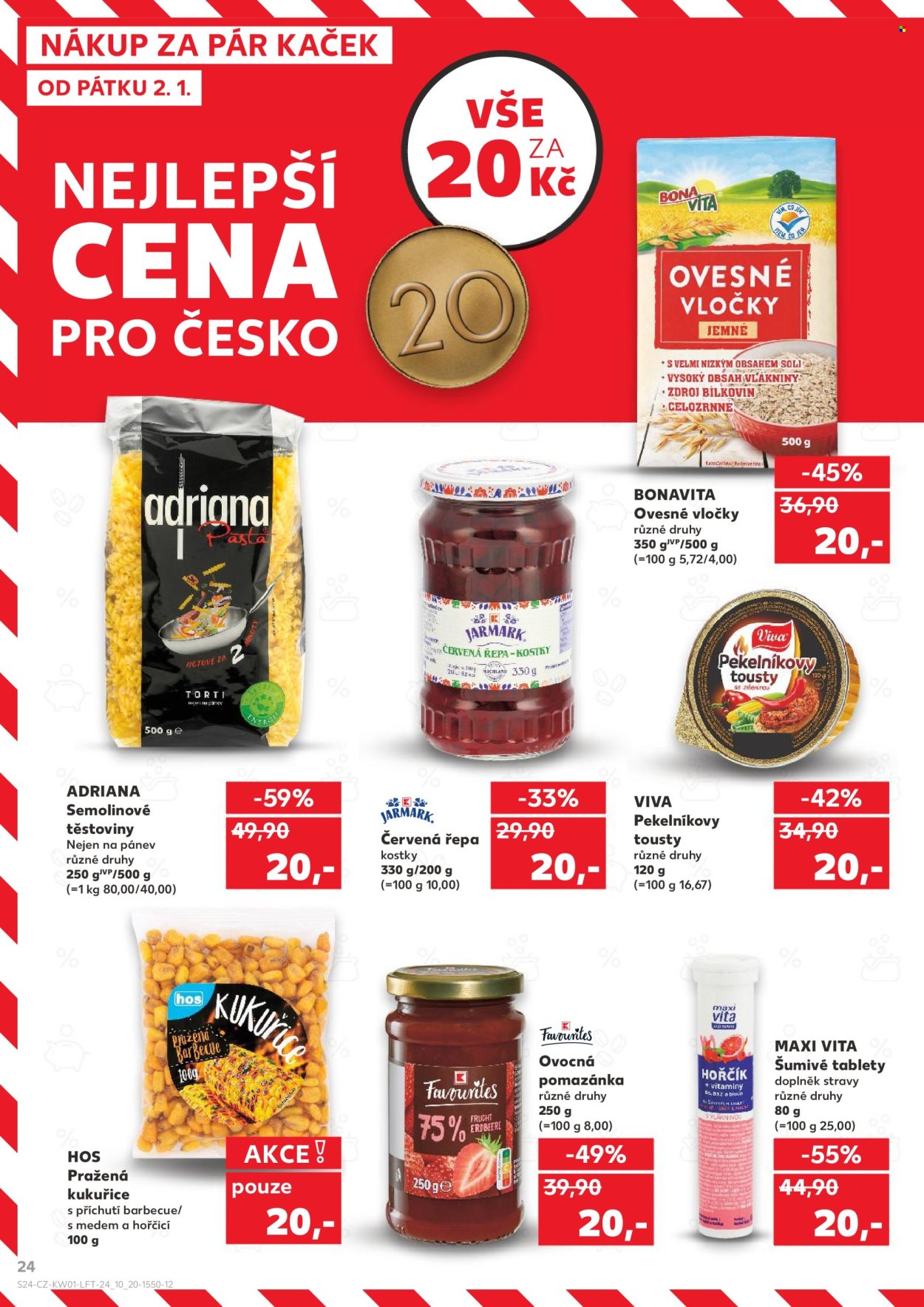 Leták Kaufland - 2.1.2026 - 6.1.2026. Strana 24
