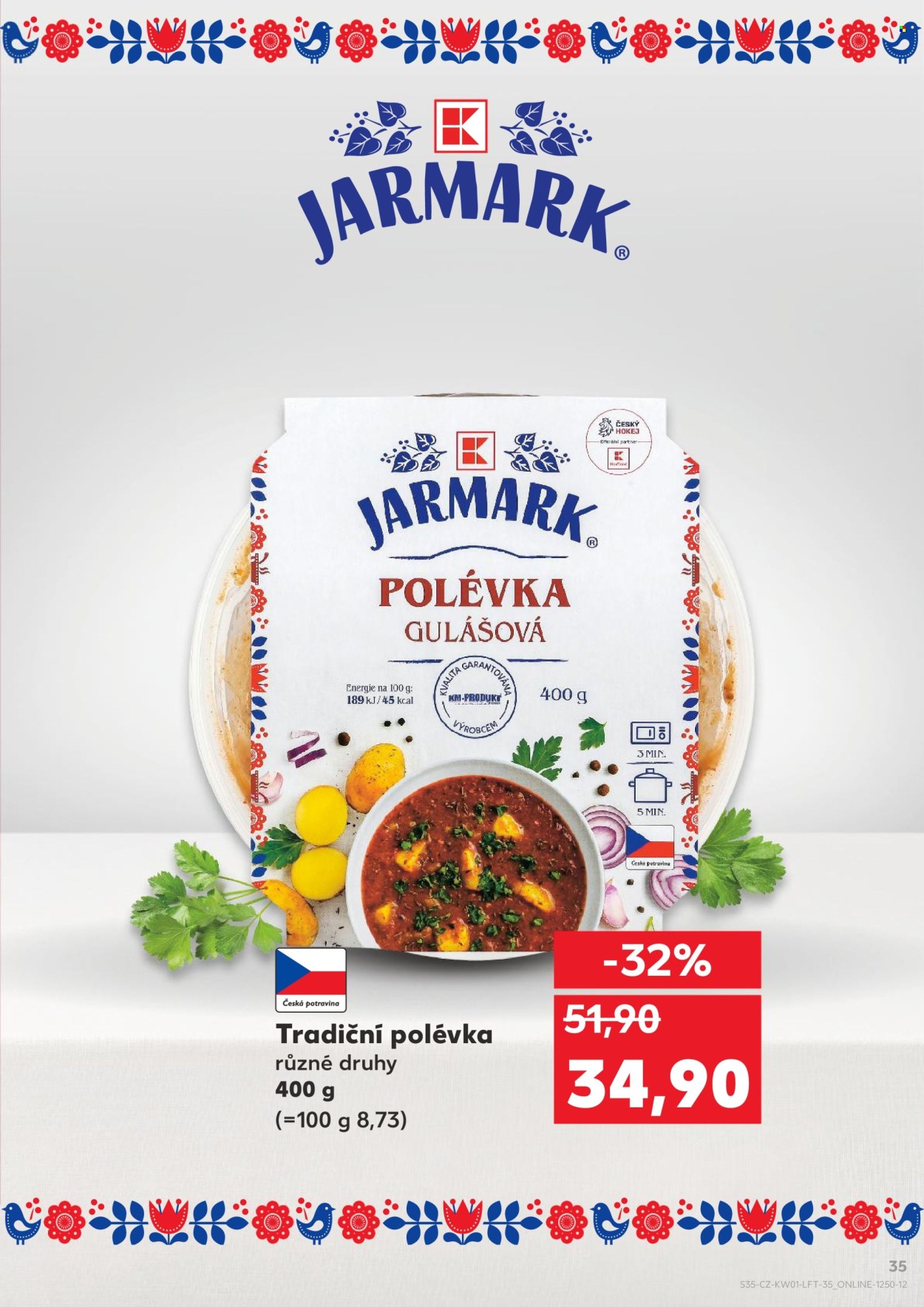 Leták Kaufland - 2.1.2026 - 6.1.2026. Strana 35