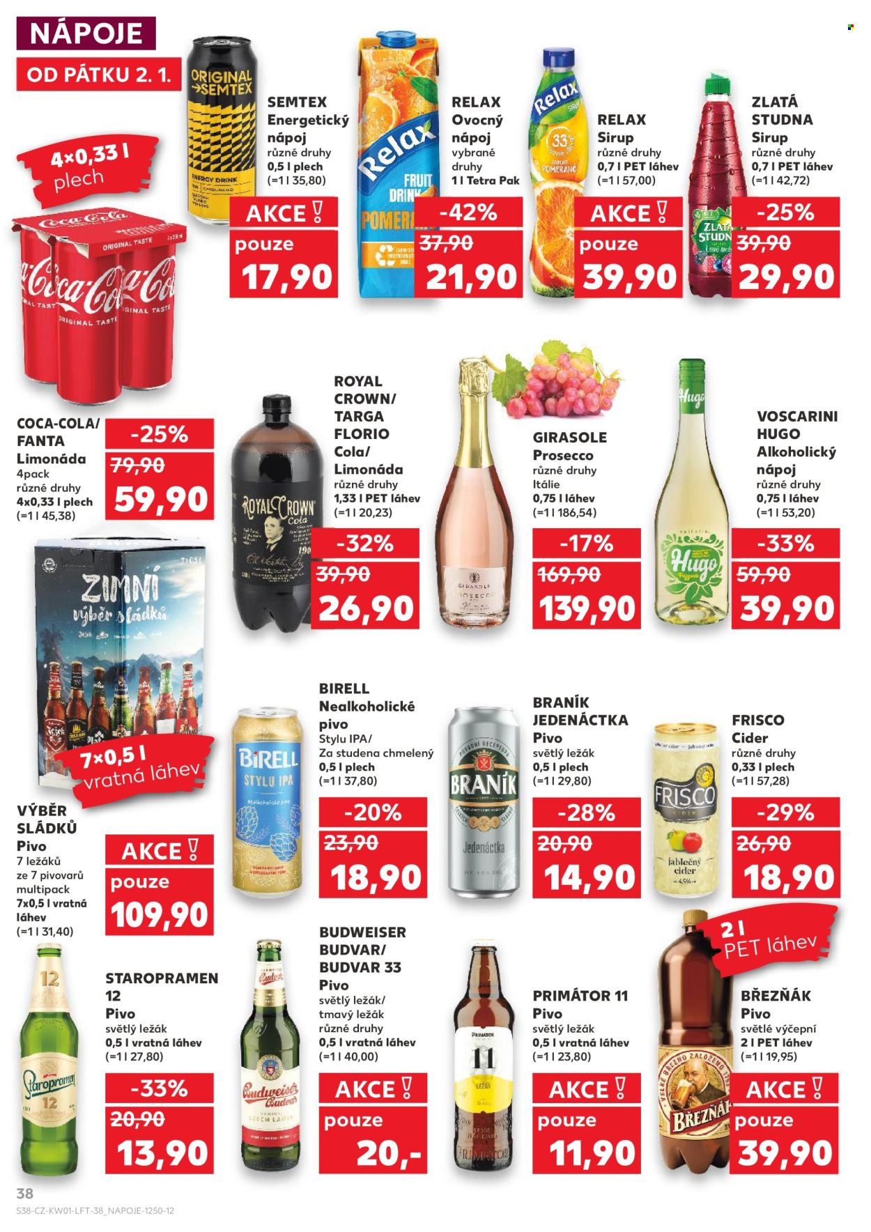 Leták Kaufland - 2.1.2026 - 6.1.2026. Strana 38