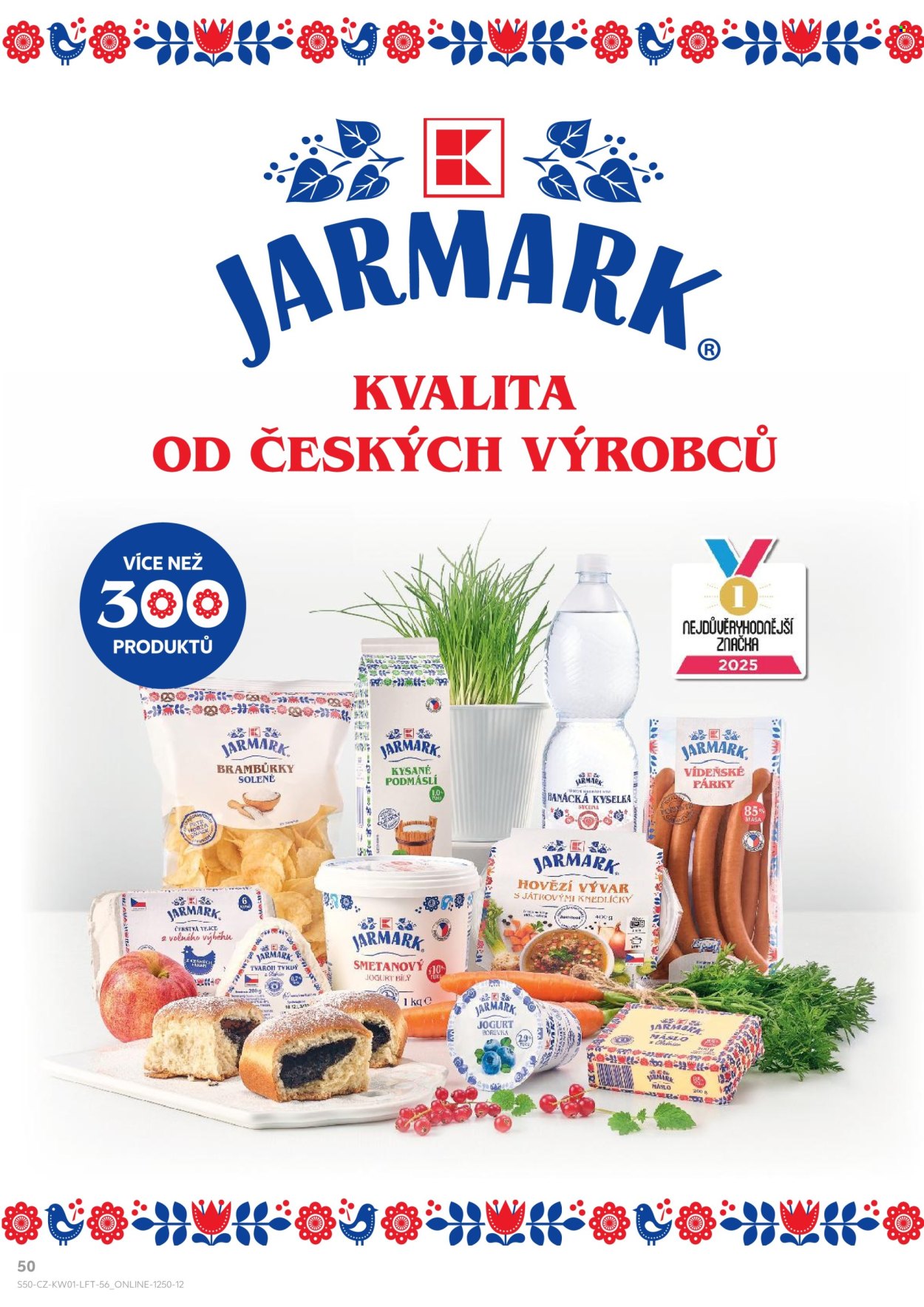 Leták Kaufland - 2.1.2026 - 6.1.2026. Strana 50