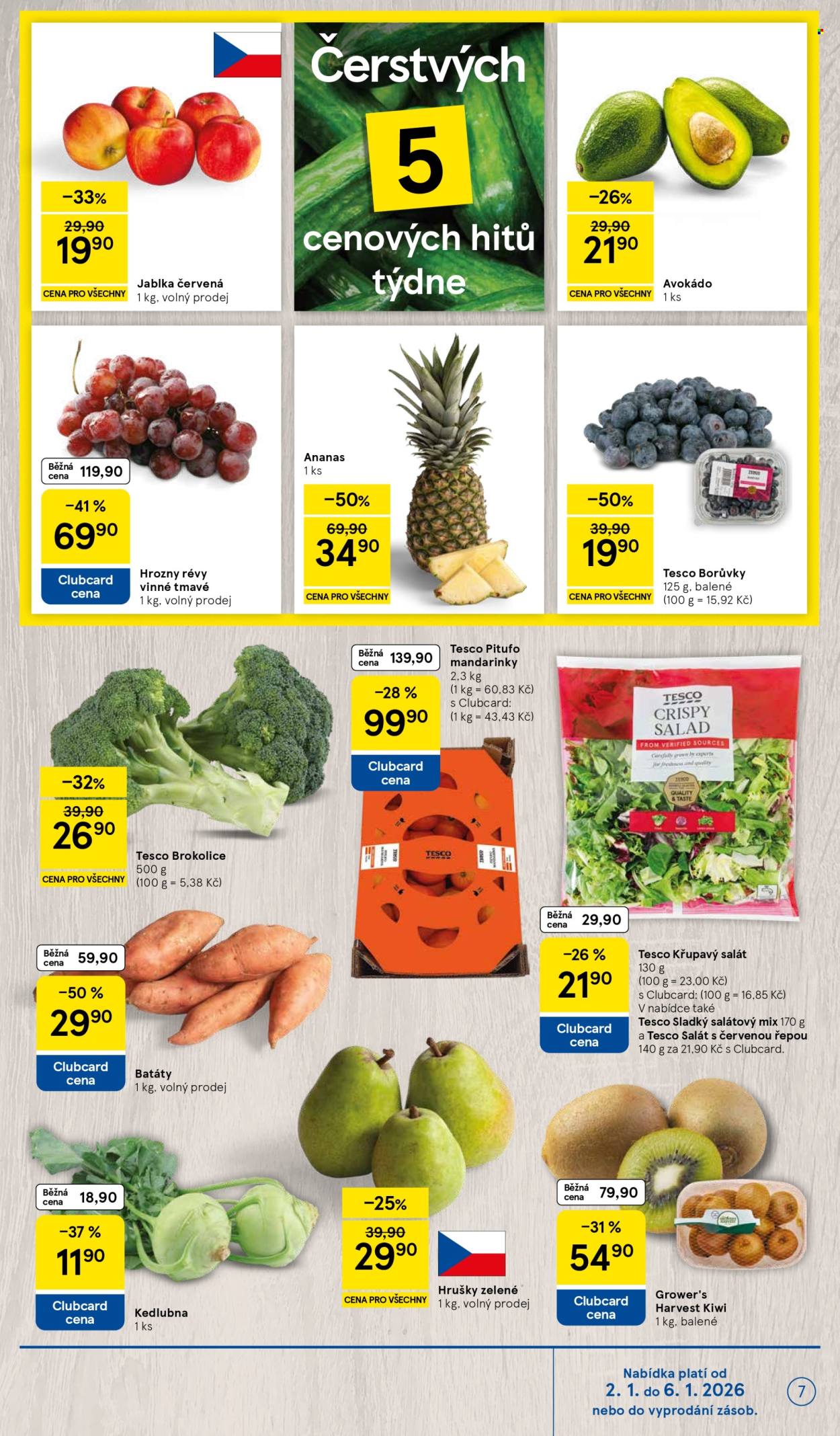 Leták TESCO - 2.1.2026 - 6.1.2026. Strana 7