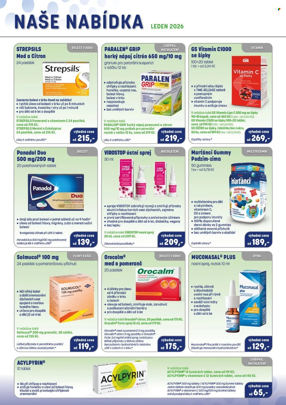 Leták PharmaPoint - 1.1.2026 - 31.1.2026. Strana 2