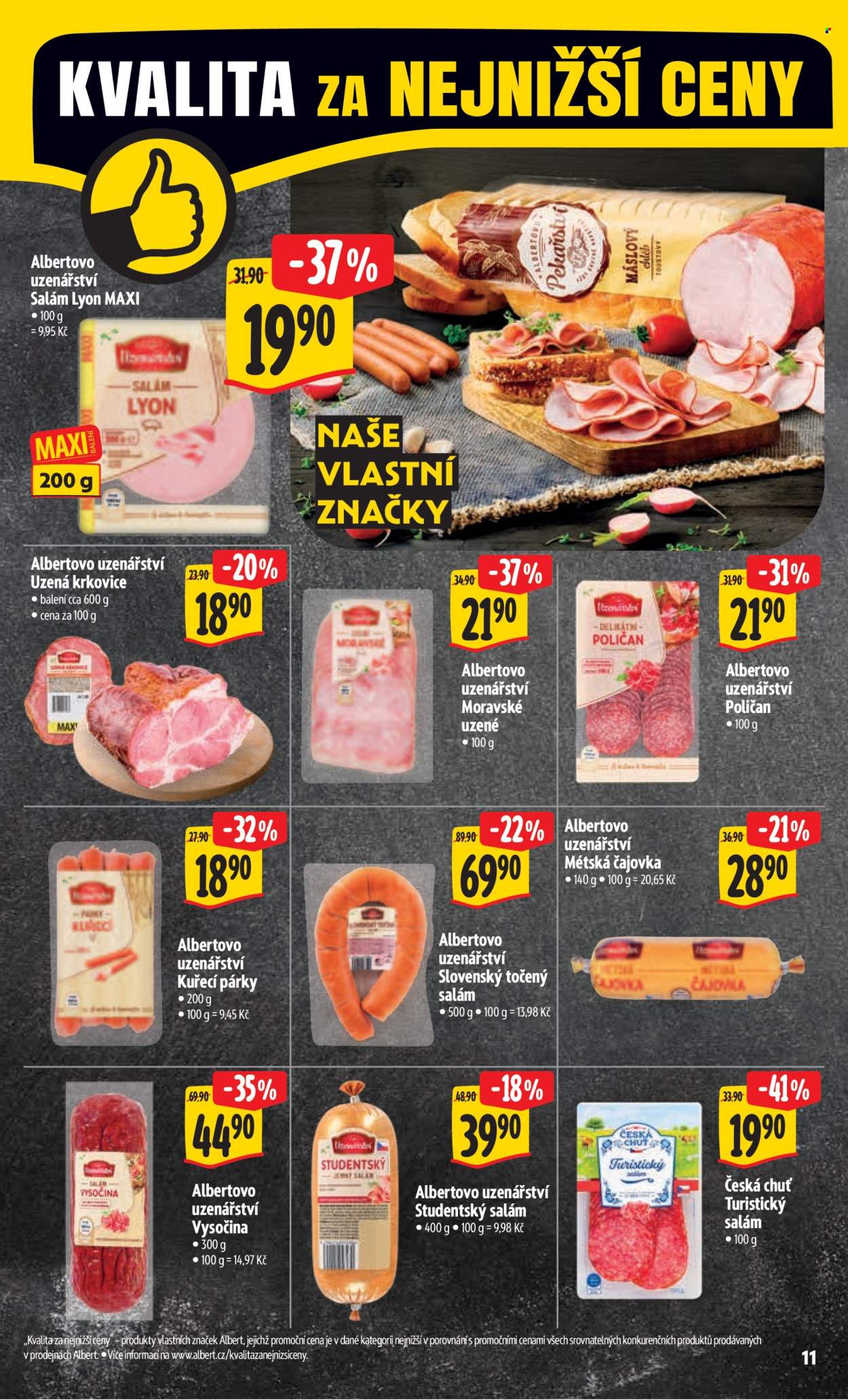 Leták Albert Hypermarket - 2.1.2026 - 6.1.2026. Strana 11