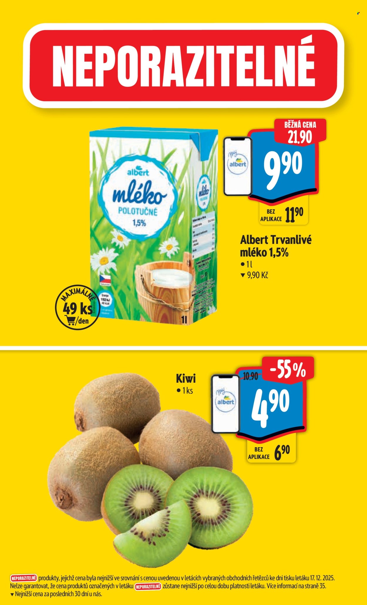 Leták Albert Hypermarket - 2.1.2026 - 6.1.2026. Strana 16