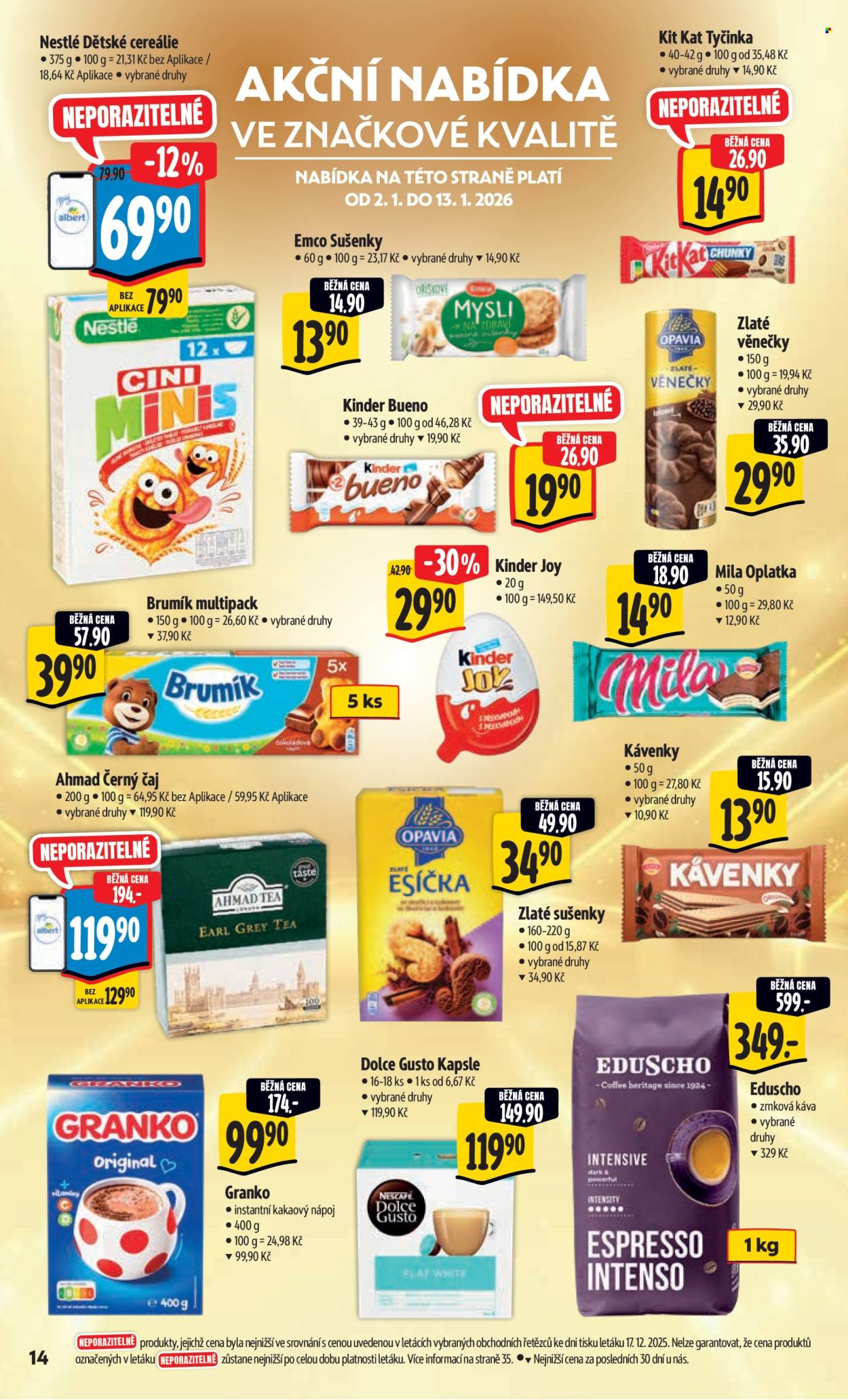 Leták Albert Hypermarket - 2.1.2026 - 6.1.2026. Strana 19