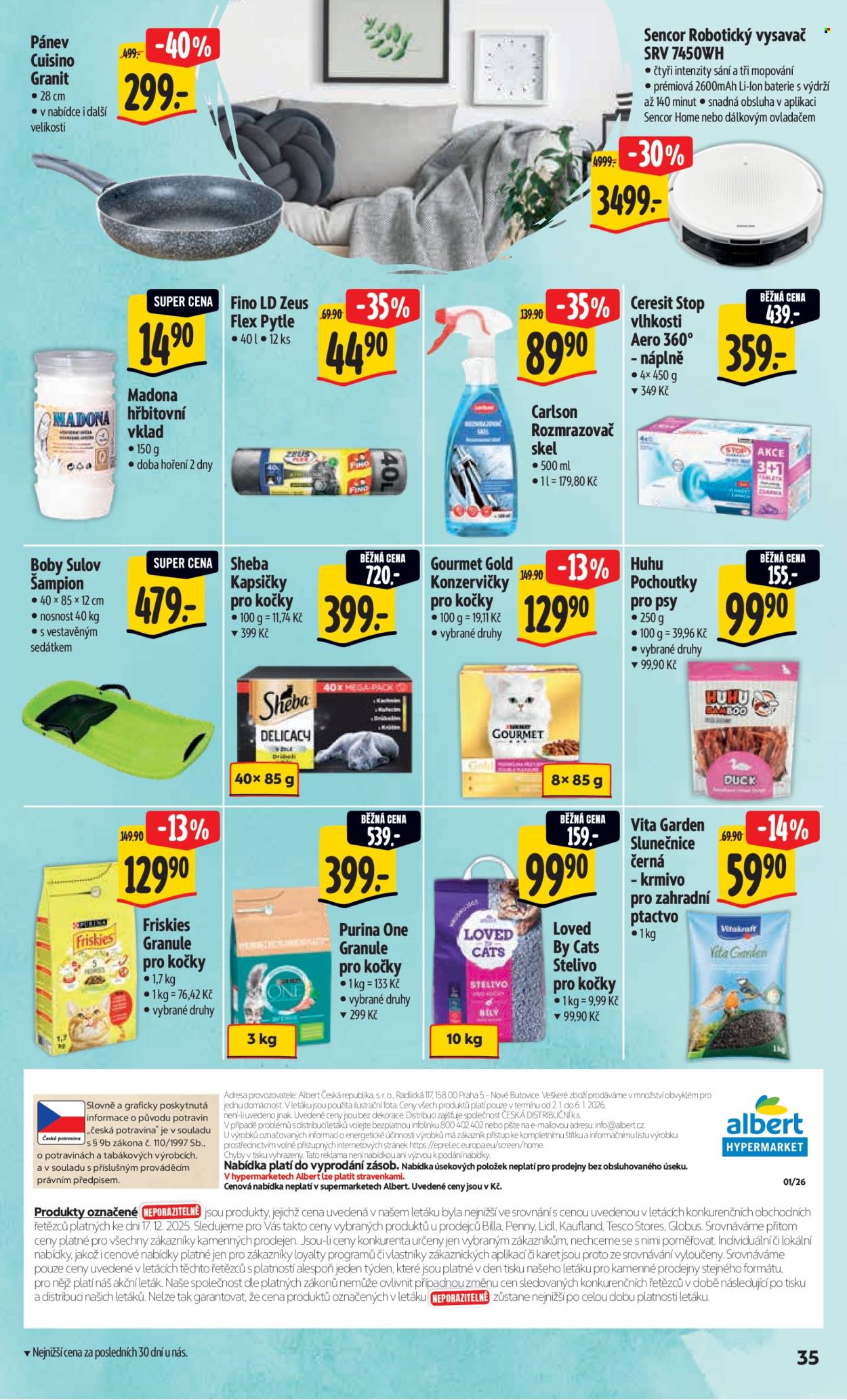 Leták Albert Hypermarket - 2.1.2026 - 6.1.2026. Strana 42