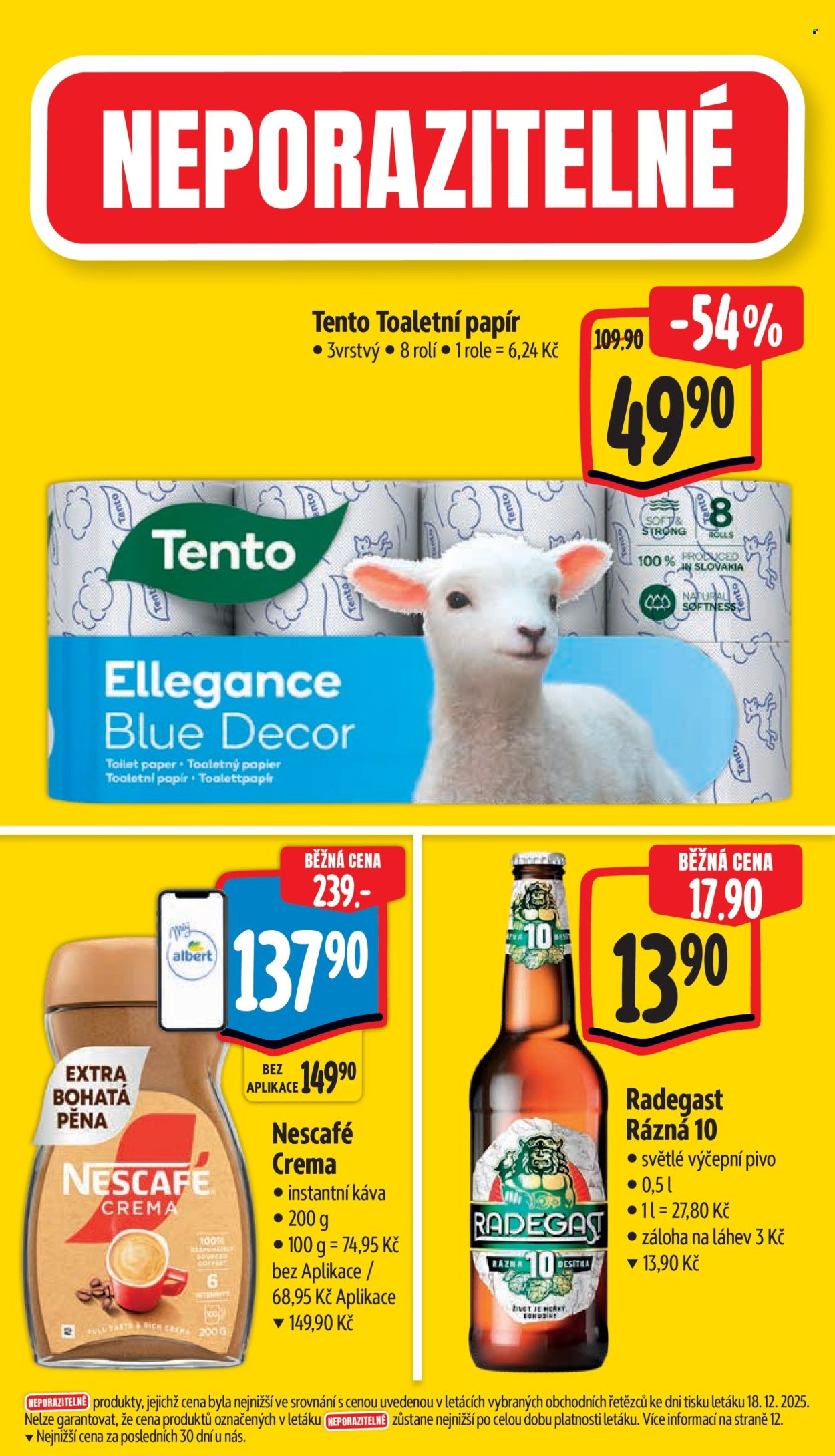 Leták Albert Supermarket - 2.1.2026 - 6.1.2026. Strana 5