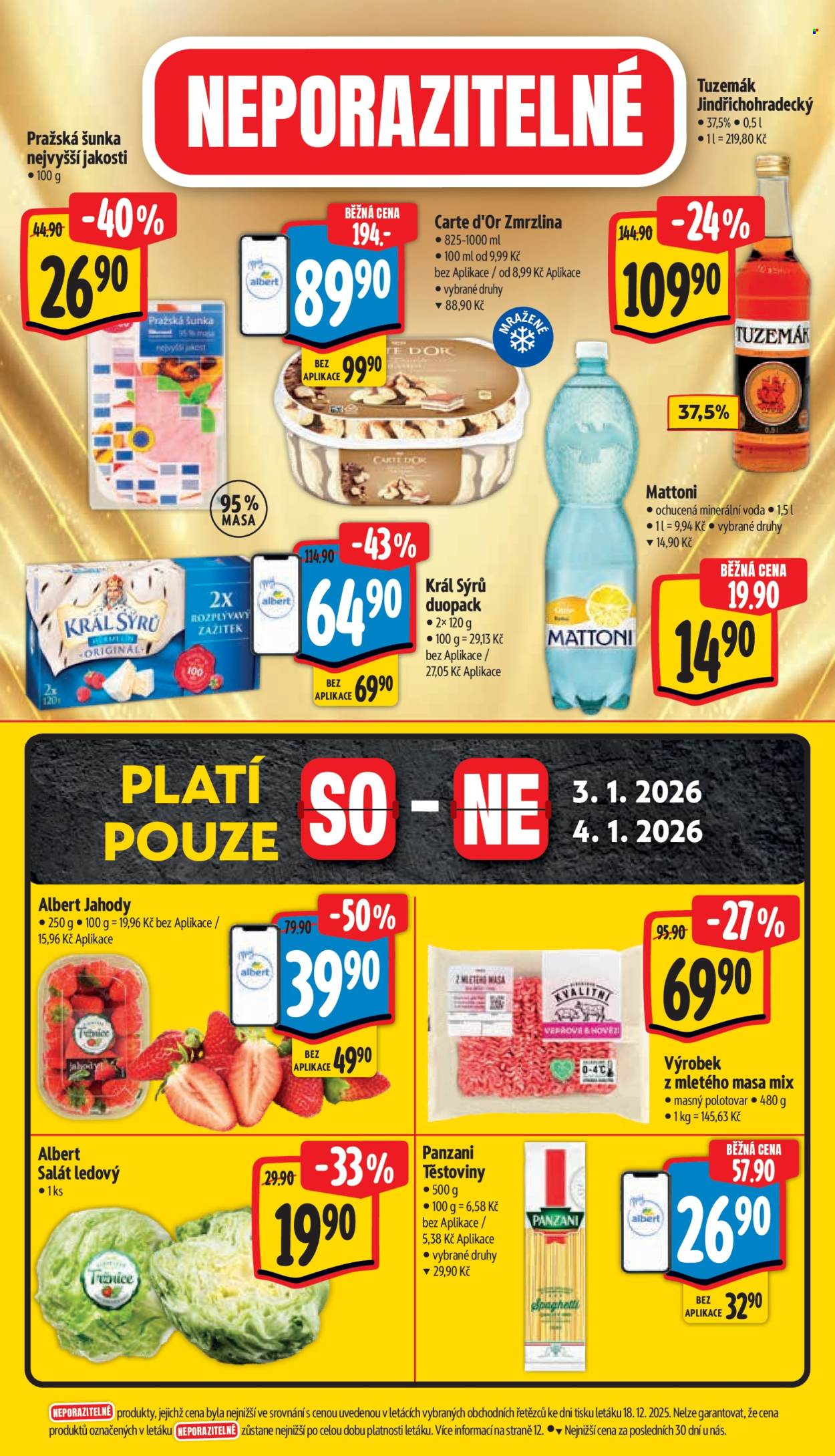 Leták Albert Supermarket - 2.1.2026 - 6.1.2026. Strana 8