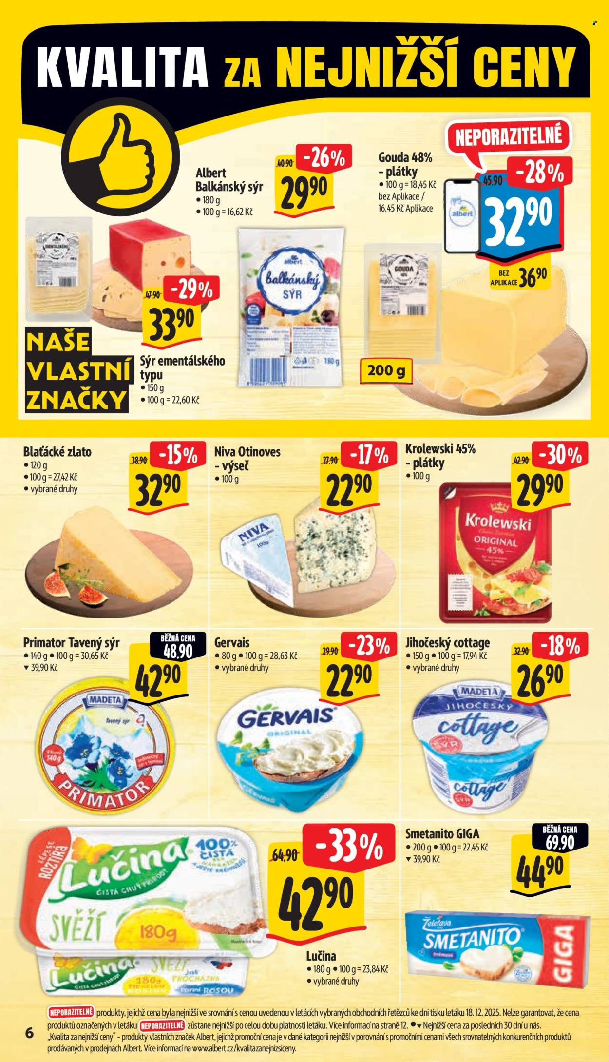 Leták Albert Supermarket - 2.1.2026 - 6.1.2026. Strana 11