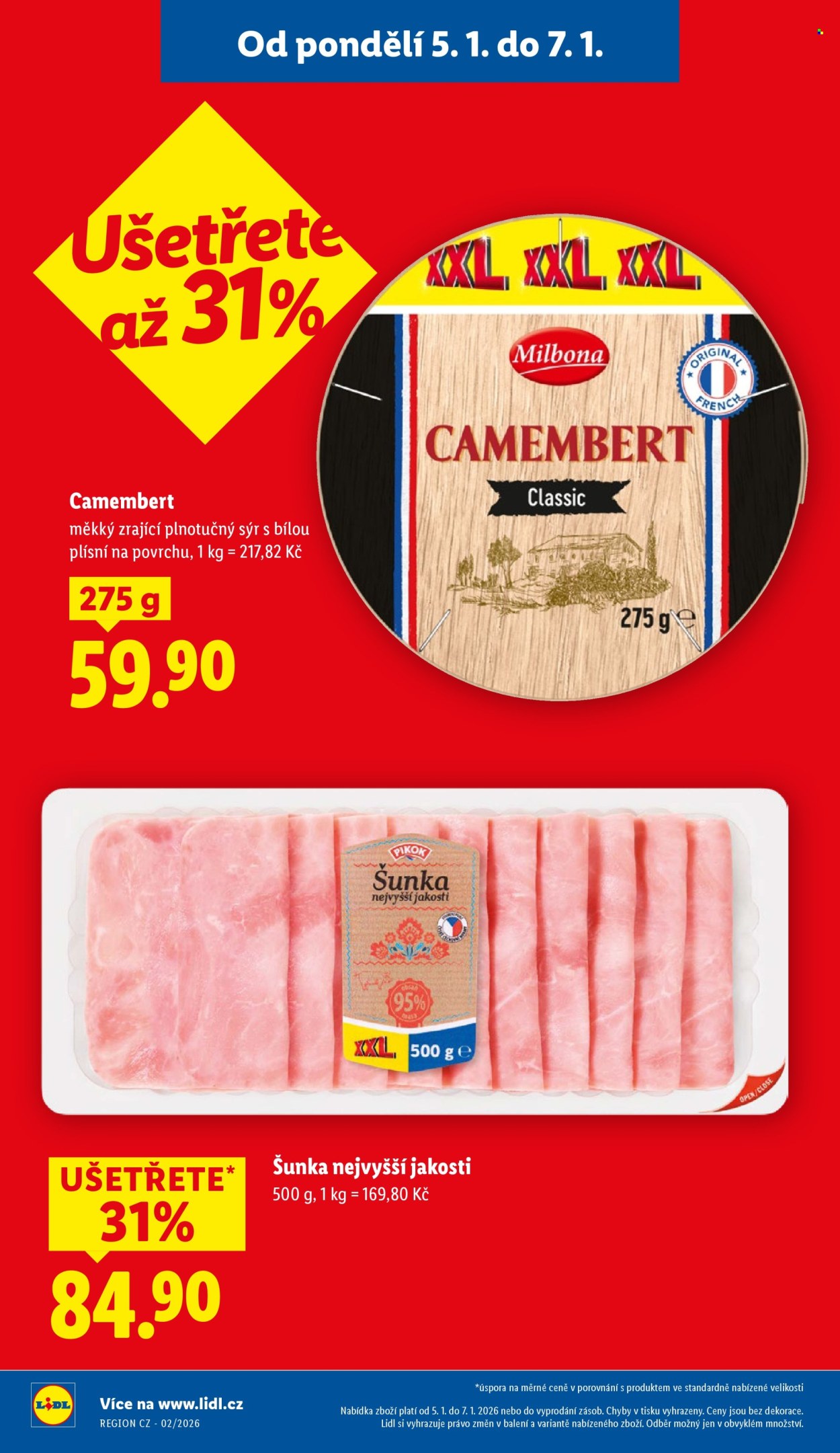 Leták Lidl - 5.1.2026 - 7.1.2026. Strana 4