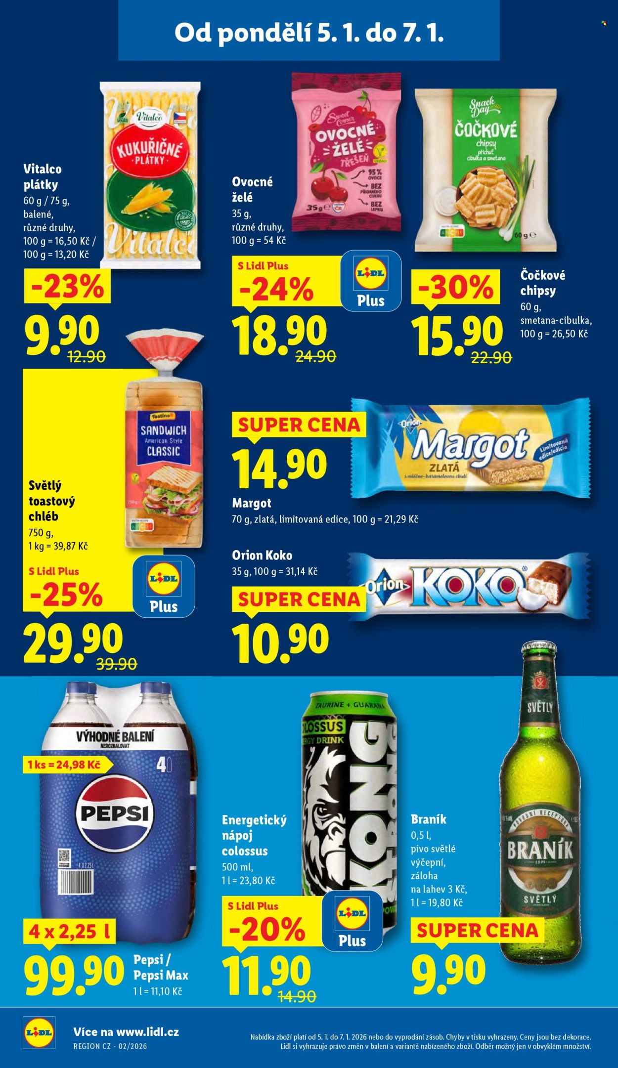 Leták Lidl - 5.1.2026 - 7.1.2026. Strana 22