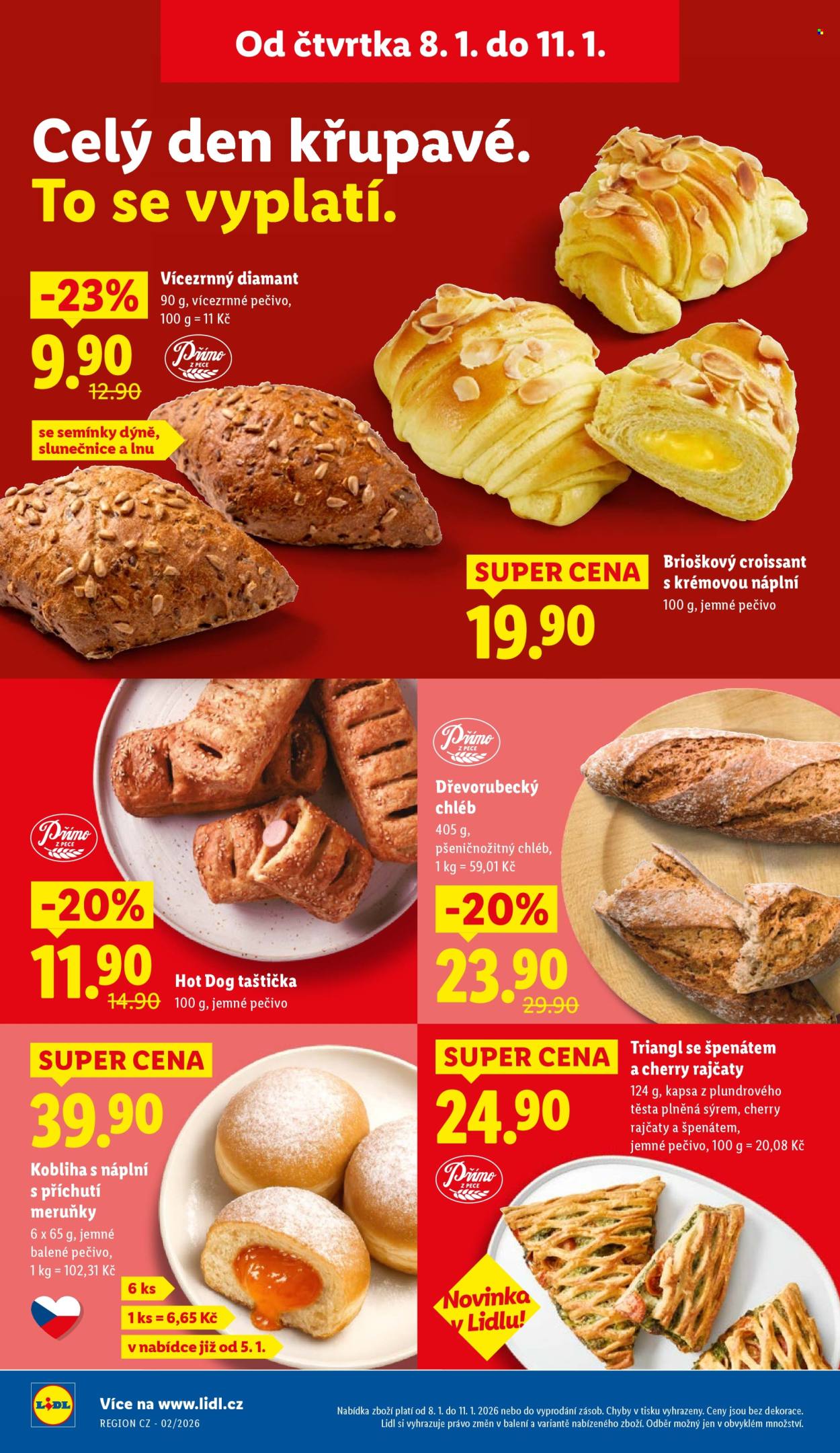 Leták Lidl - 8.1.2026 - 11.1.2026. Strana 12