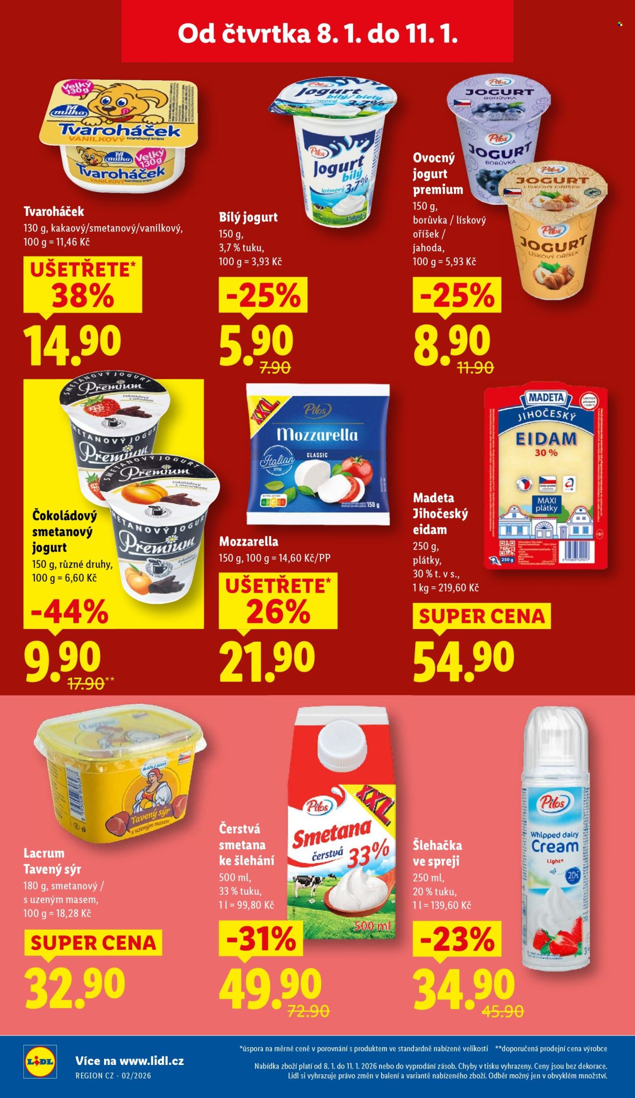 Leták Lidl - 8.1.2026 - 11.1.2026. Strana 14