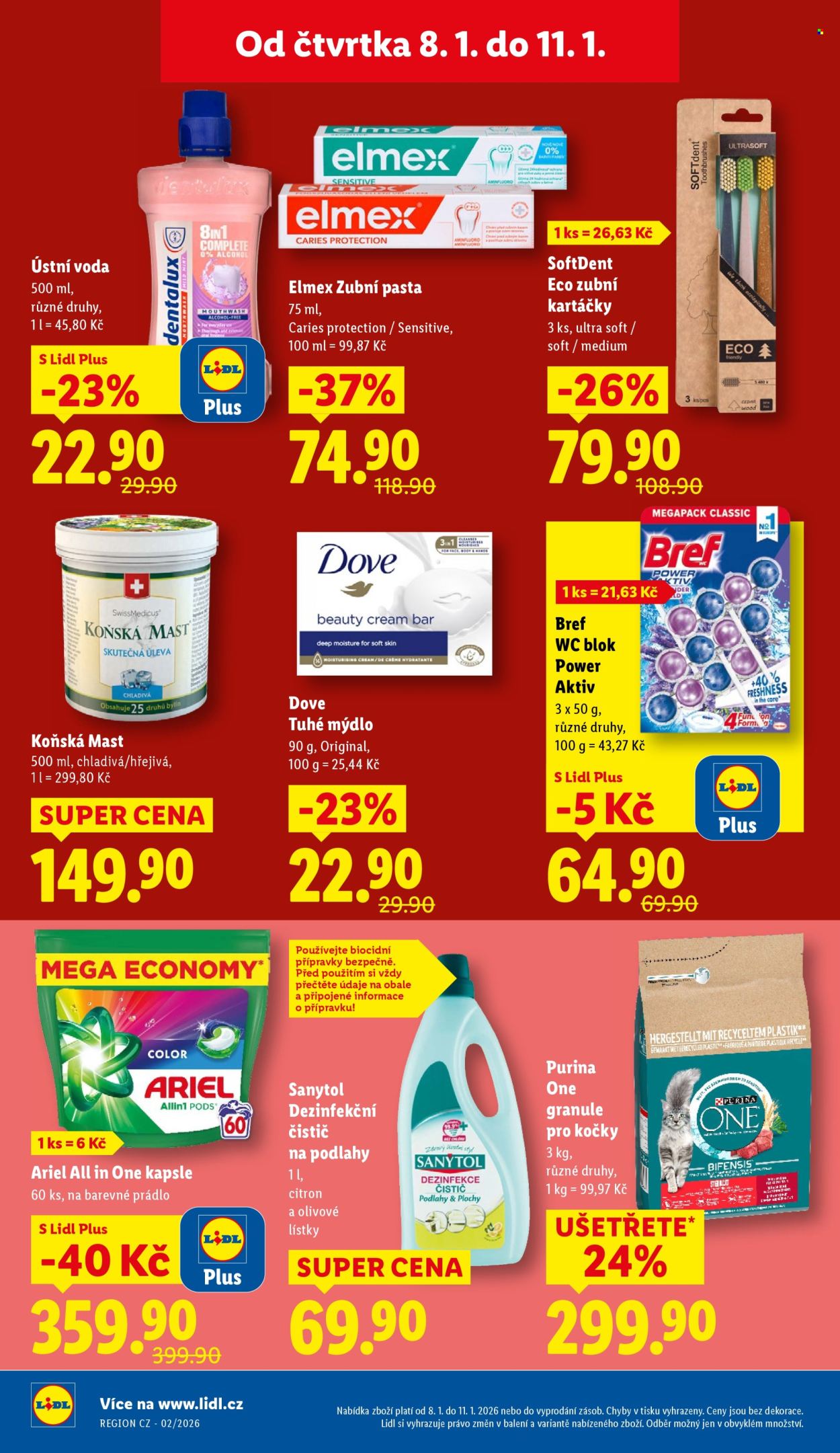 Leták Lidl - 8.1.2026 - 11.1.2026. Strana 20