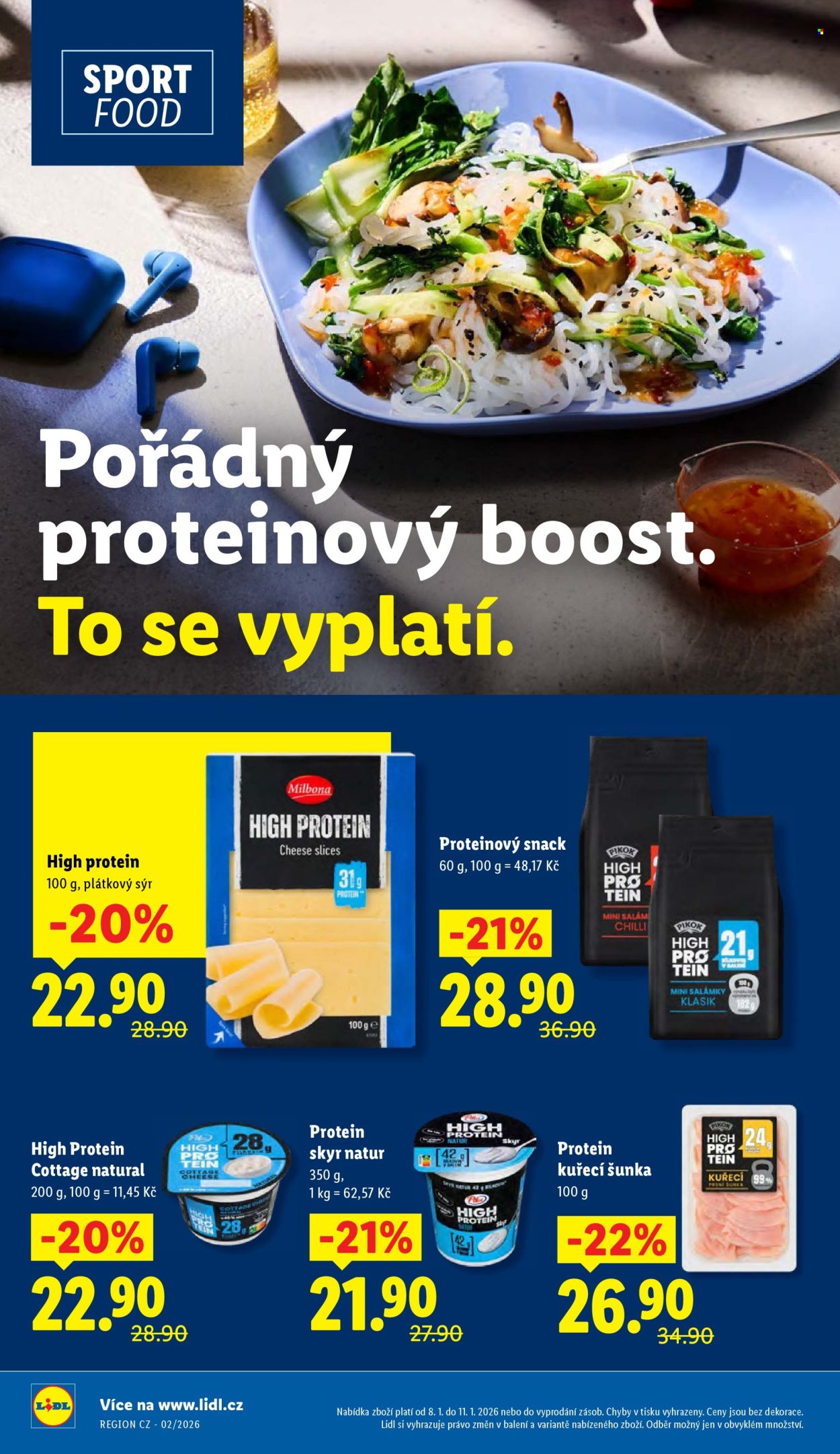 Leták Lidl - 8.1.2026 - 11.1.2026. Strana 22
