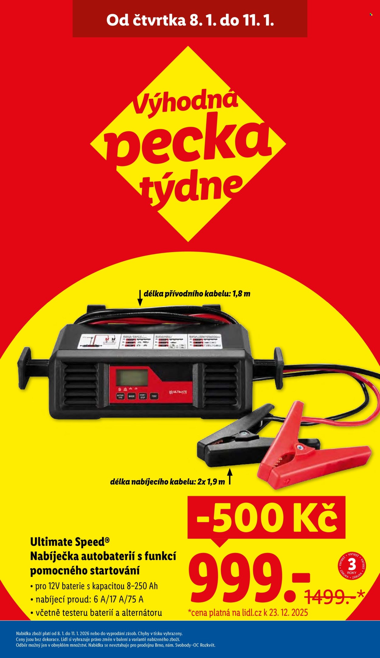 Leták Lidl - 5.1.2026 - 11.1.2026. Strana 3