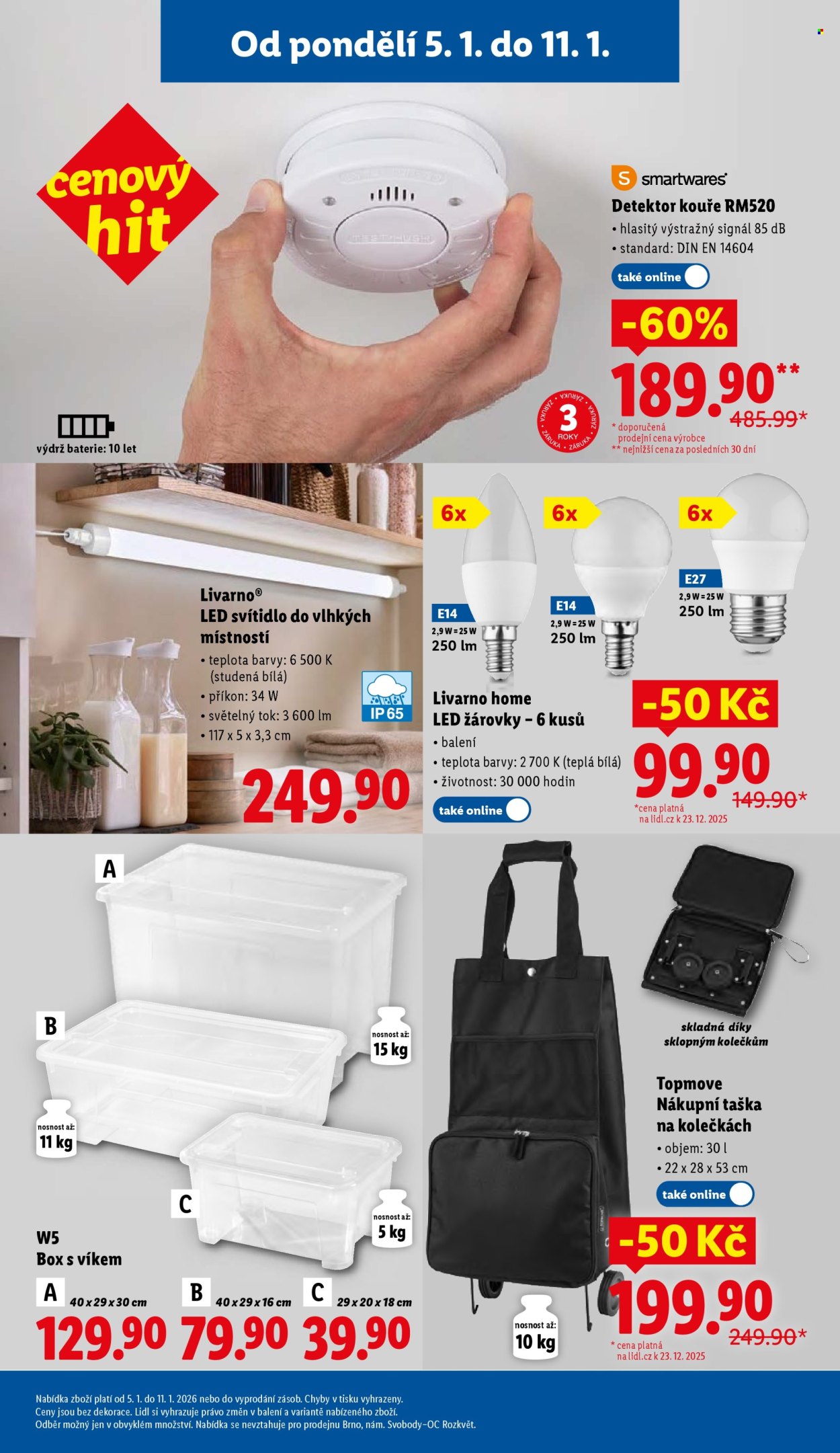 Leták Lidl - 5.1.2026 - 11.1.2026. Strana 7