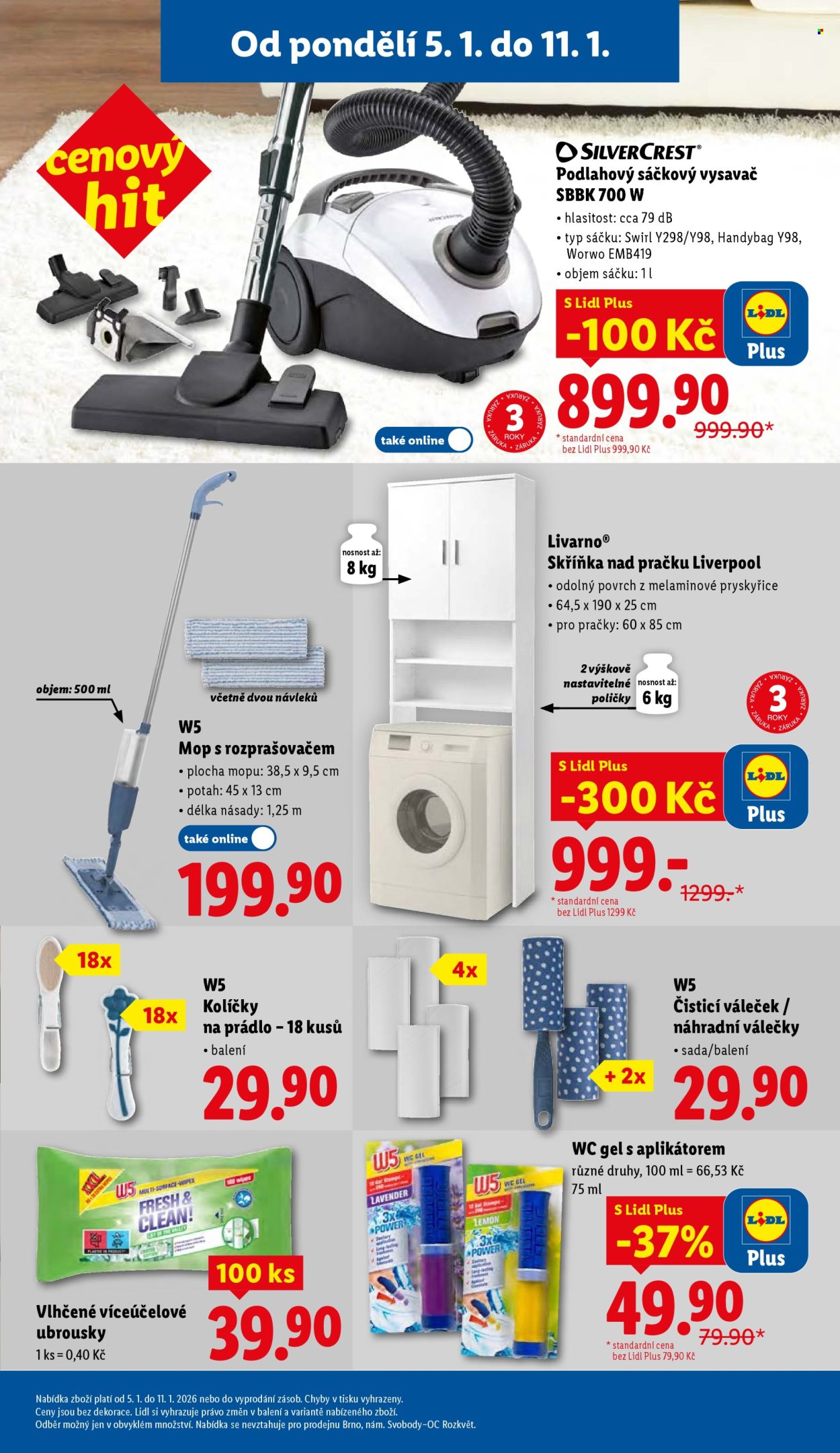 Leták Lidl - 5.1.2026 - 11.1.2026. Strana 9