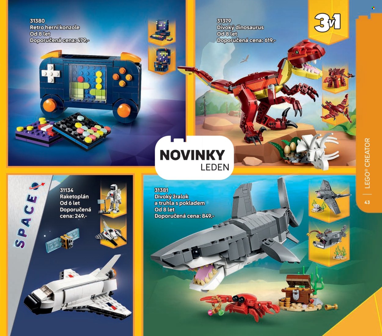 Leták LEGO - 1.1.2026 - 30.6.2026. Strana 43