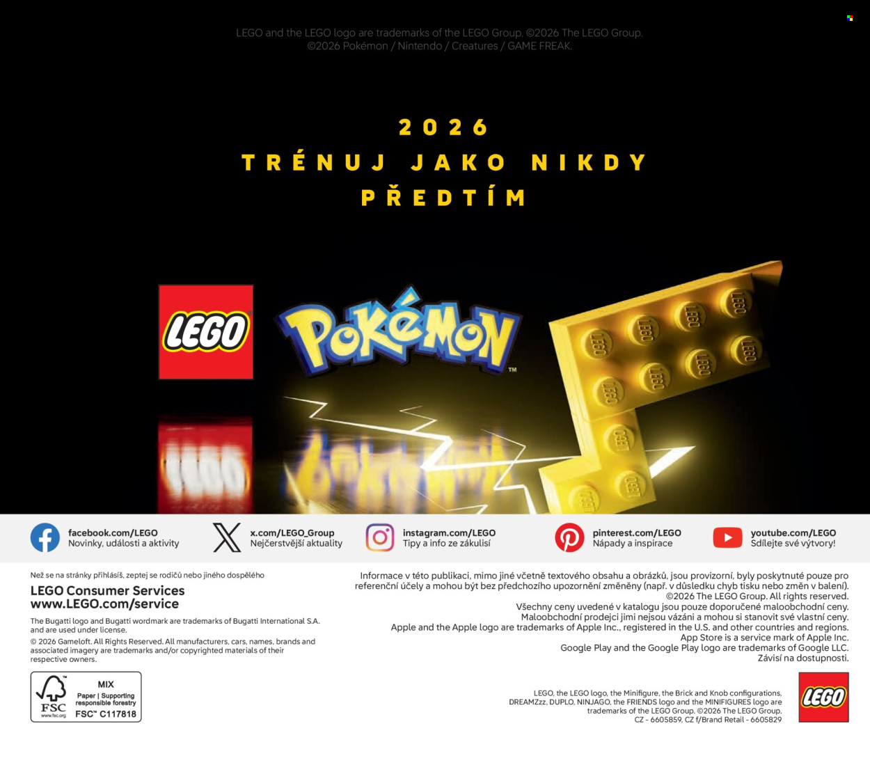 Leták LEGO - 1.1.2026 - 30.6.2026. Strana 136
