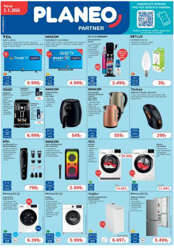 Leták PLANEO Elektro - 5.1.2026 - 11.1.2026.