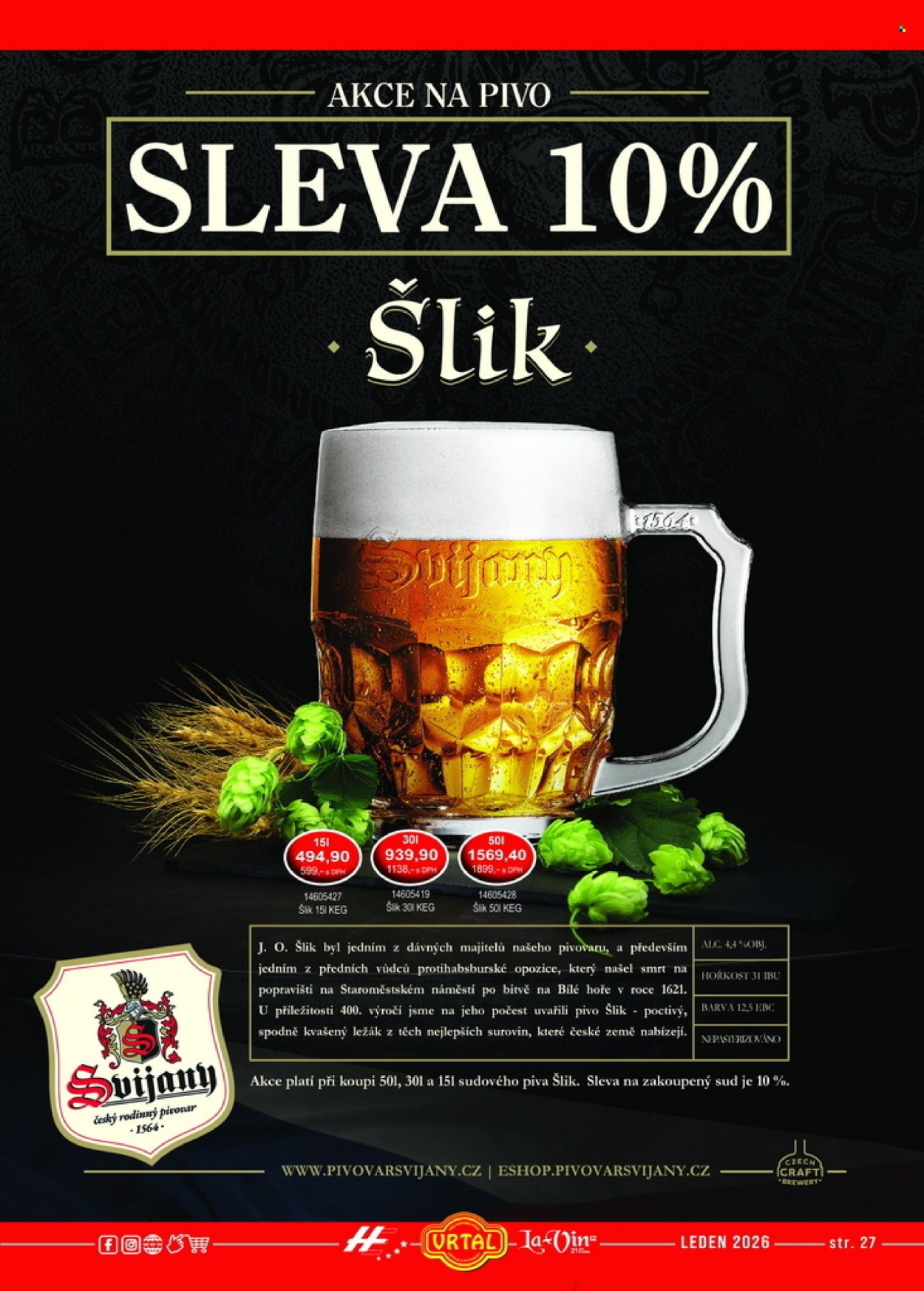 Leták Vrtal - 2.1.2026 - 30.1.2026. Strana 27