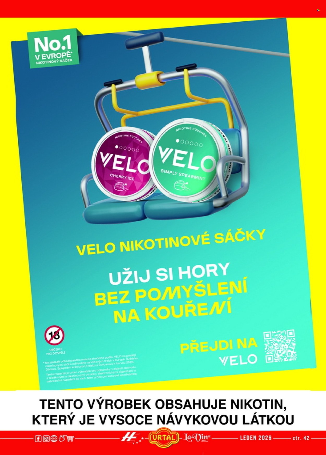 Leták Vrtal - 2.1.2026 - 30.1.2026. Strana 42