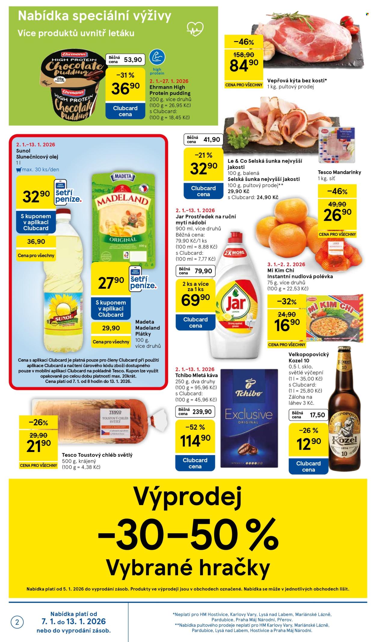 Leták TESCO - 7.1.2026 - 13.1.2026. Strana 2