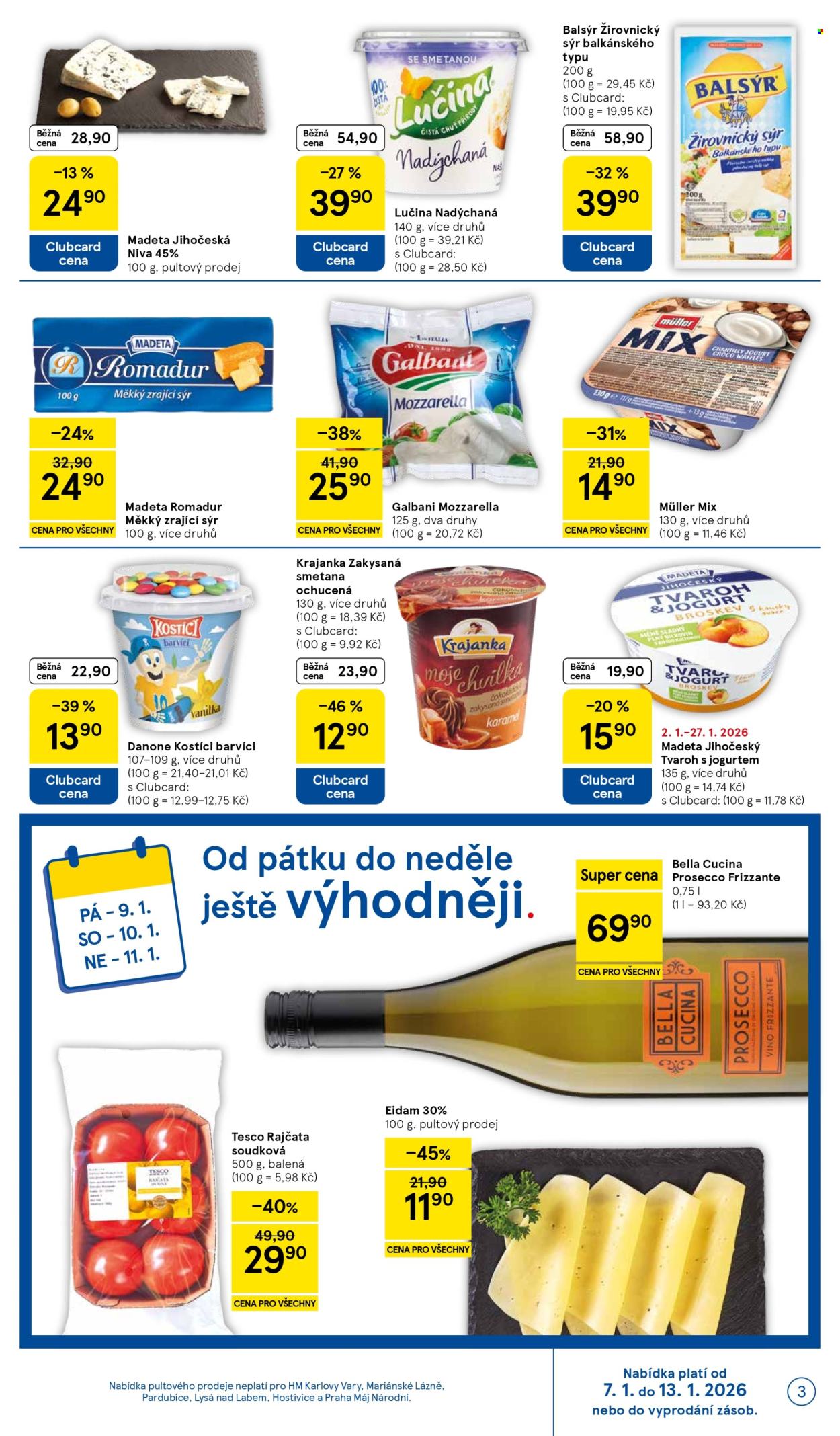 Leták TESCO - 7.1.2026 - 13.1.2026. Strana 3