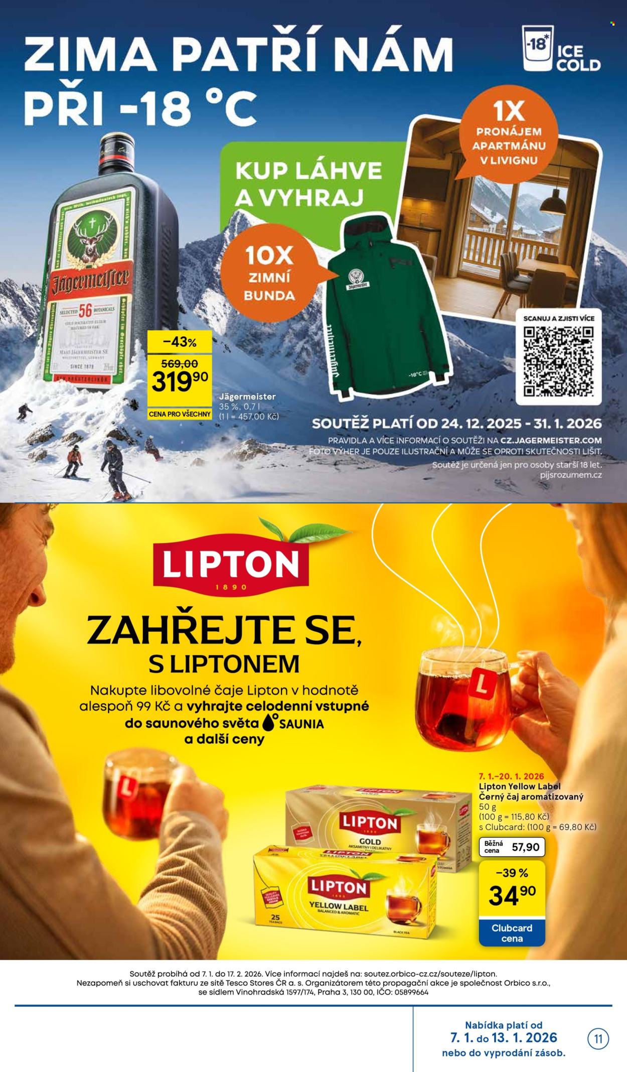 Leták TESCO - 7.1.2026 - 13.1.2026. Strana 11