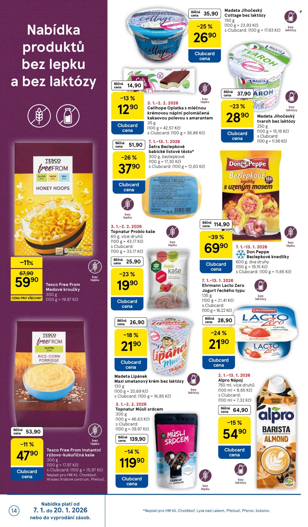 Leták TESCO - 7.1.2026 - 13.1.2026. Strana 14