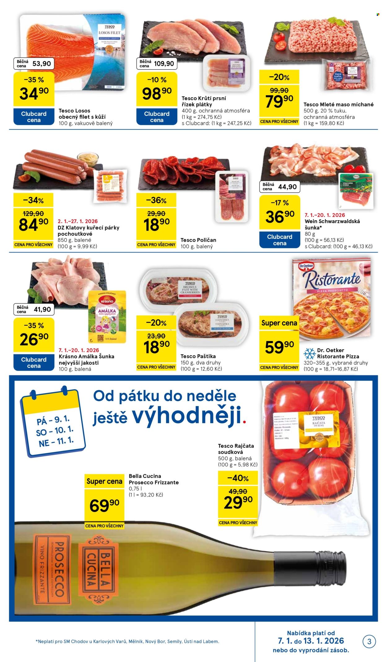 Leták TESCO supermarket - 7.1.2026 - 13.1.2026. Strana 3