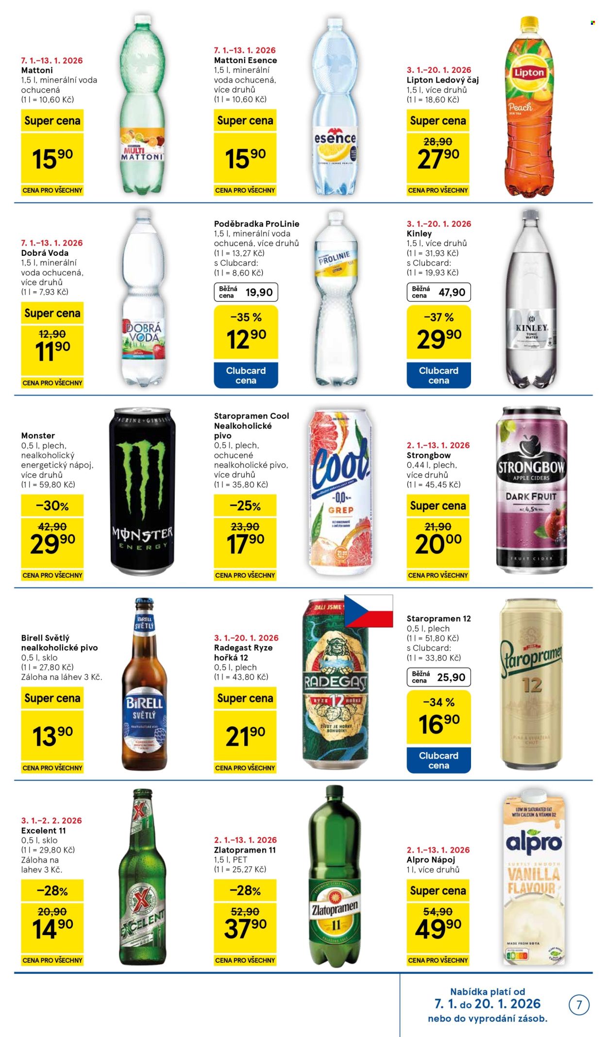Leták TESCO supermarket - 7.1.2026 - 13.1.2026. Strana 7
