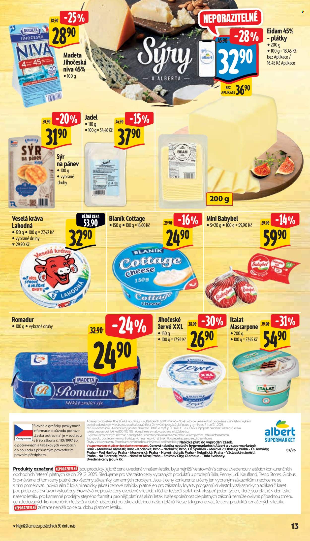 Leták Albert Supermarket - 7.1.2026 - 13.1.2026. Strana 22