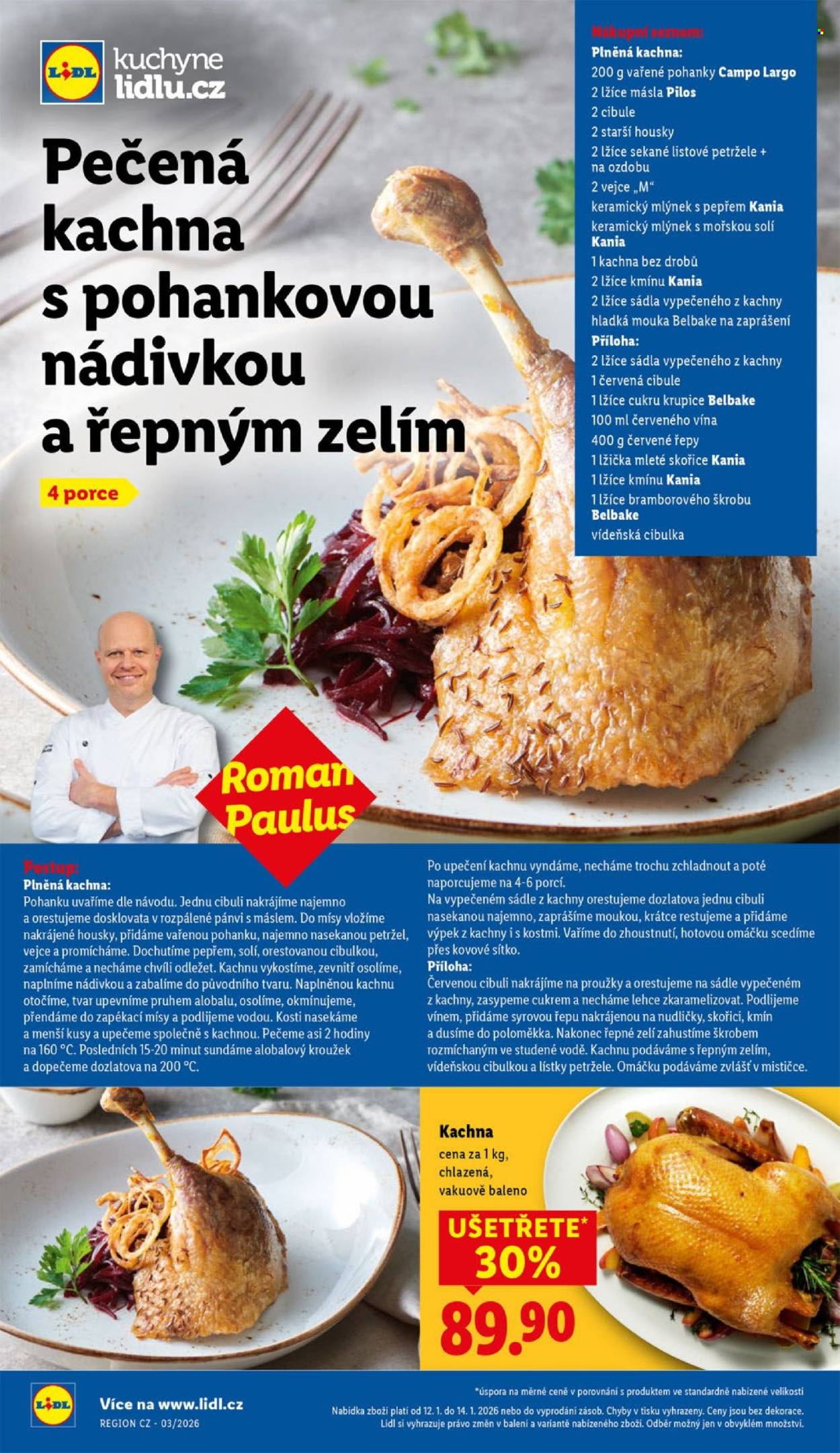 Leták Lidl - 12.1.2026 - 14.1.2026. Strana 40