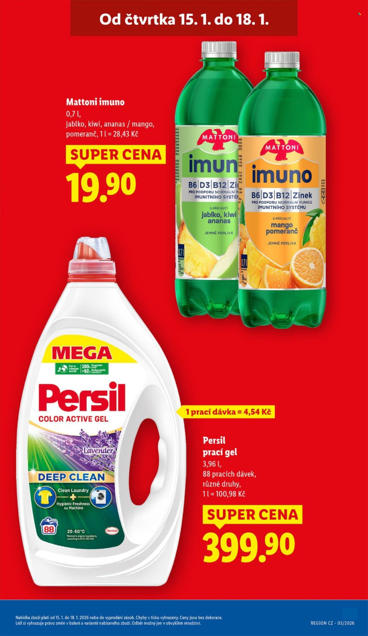 Leták Lidl - 15.1.2026 - 18.1.2026. Strana 5