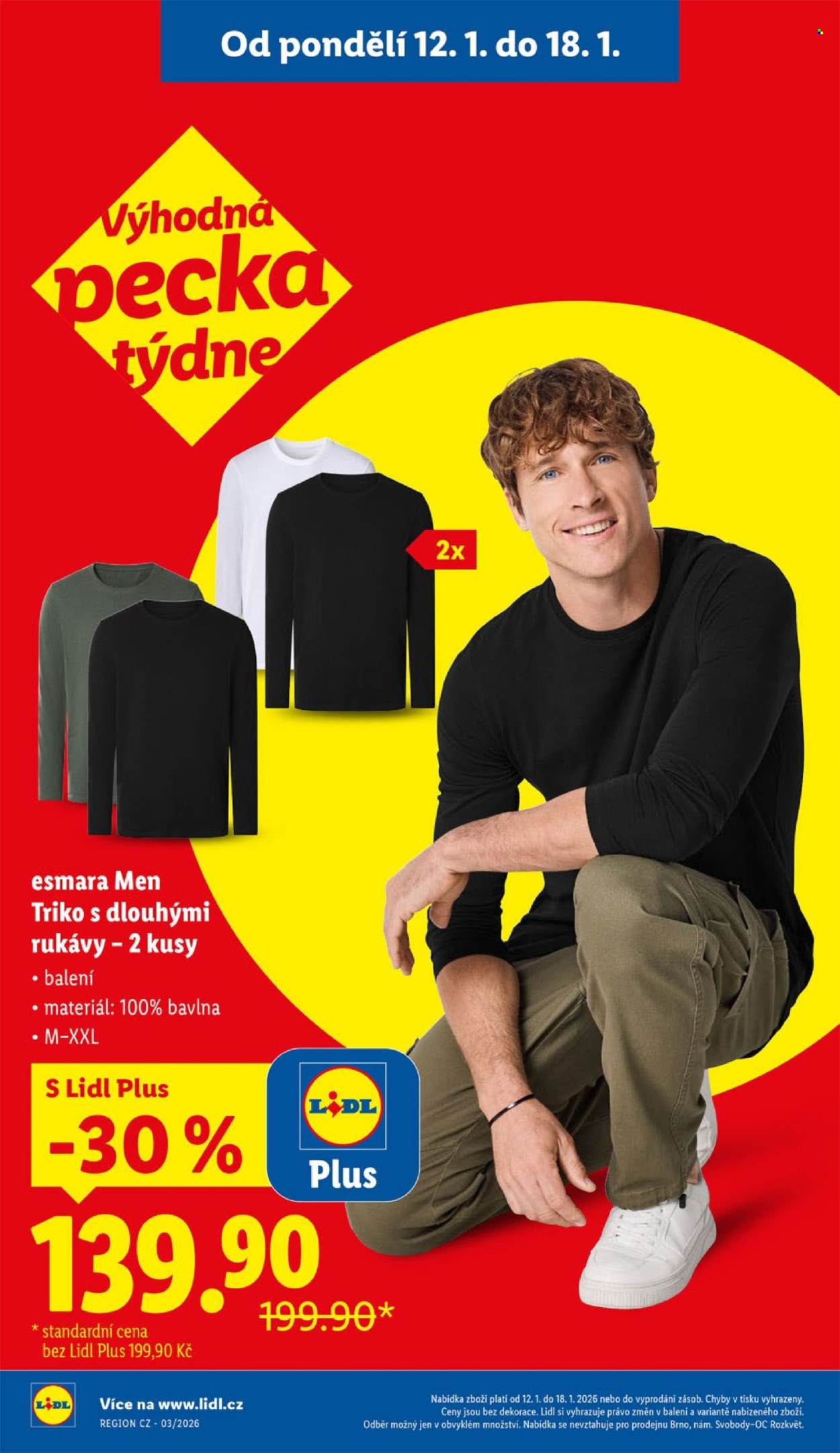 Leták Lidl - 12.1.2026 - 18.1.2026. Strana 2